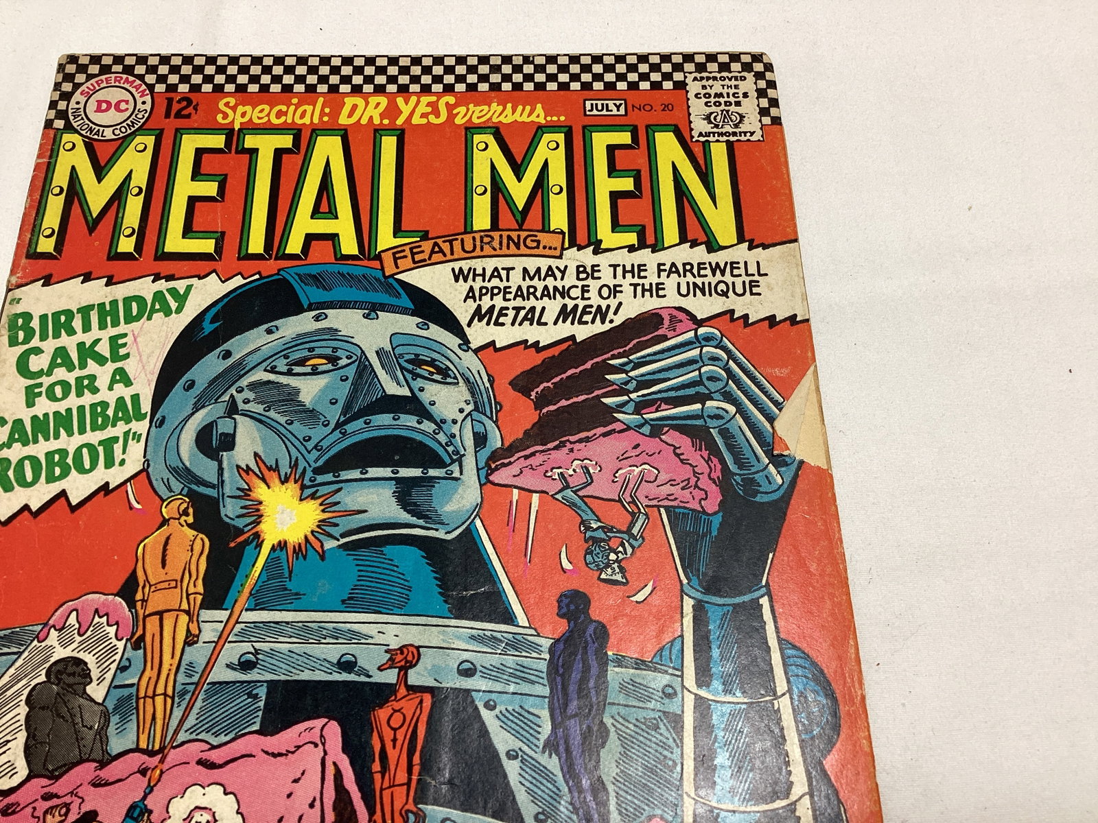 Metal Men 20 DC Comic Book - 3