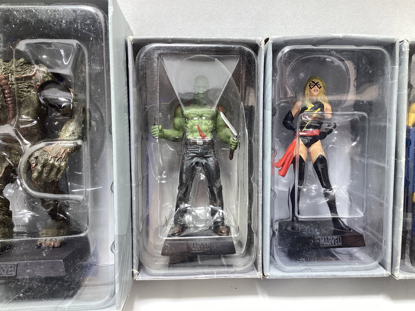 Six Eaglemoss Marvel Superhero Diecast Models - 5