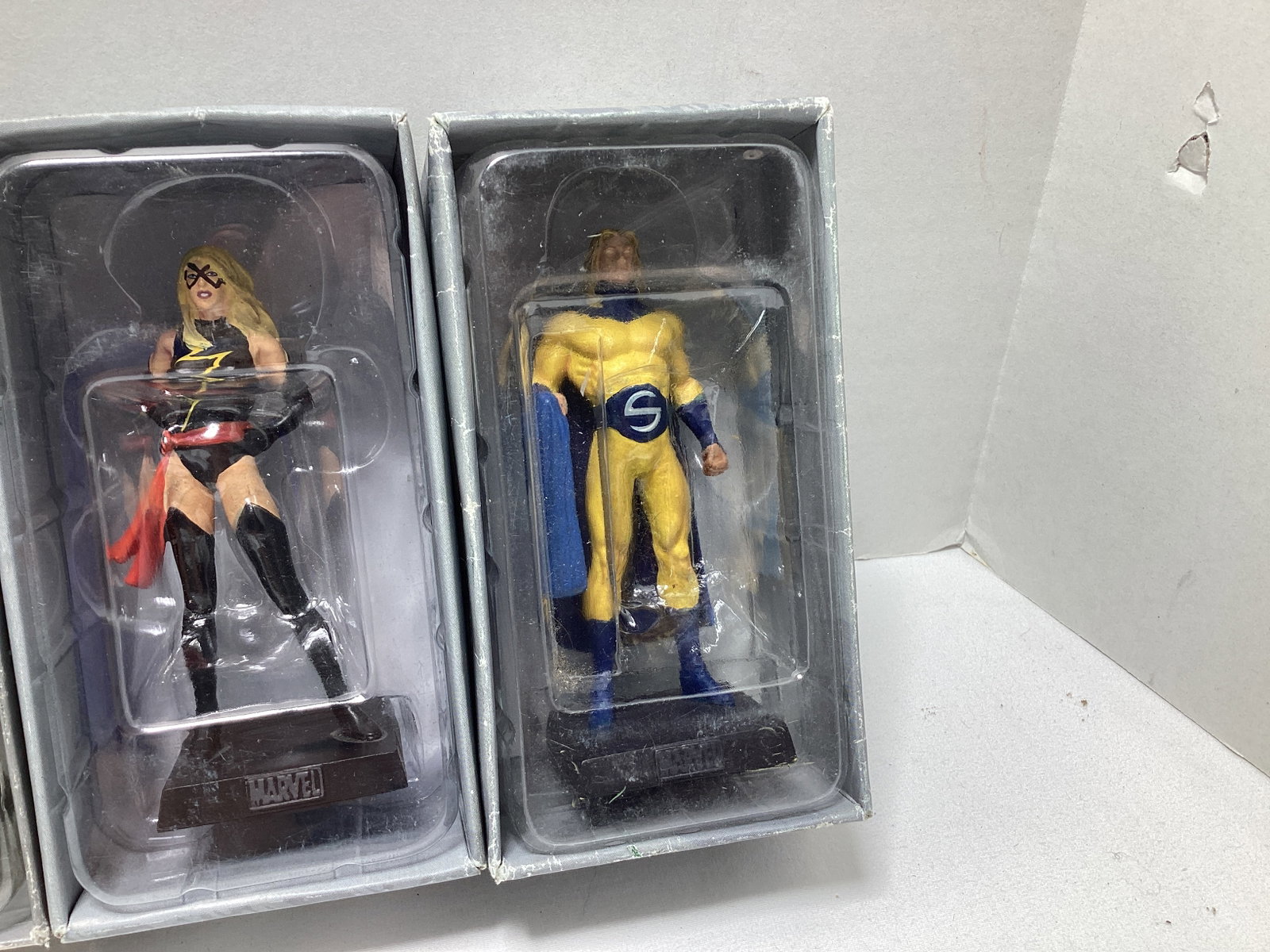 Six Eaglemoss Marvel Superhero Diecast Models - 7