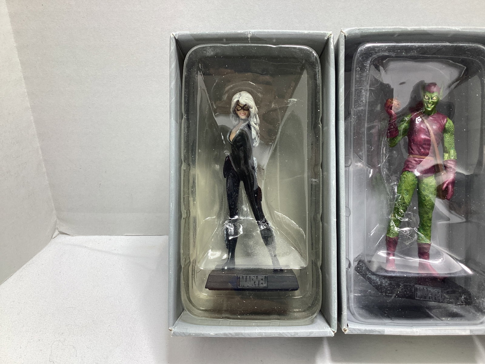 Six Eaglemoss Marvel Spider-Man and Villains Diecast Models - 2