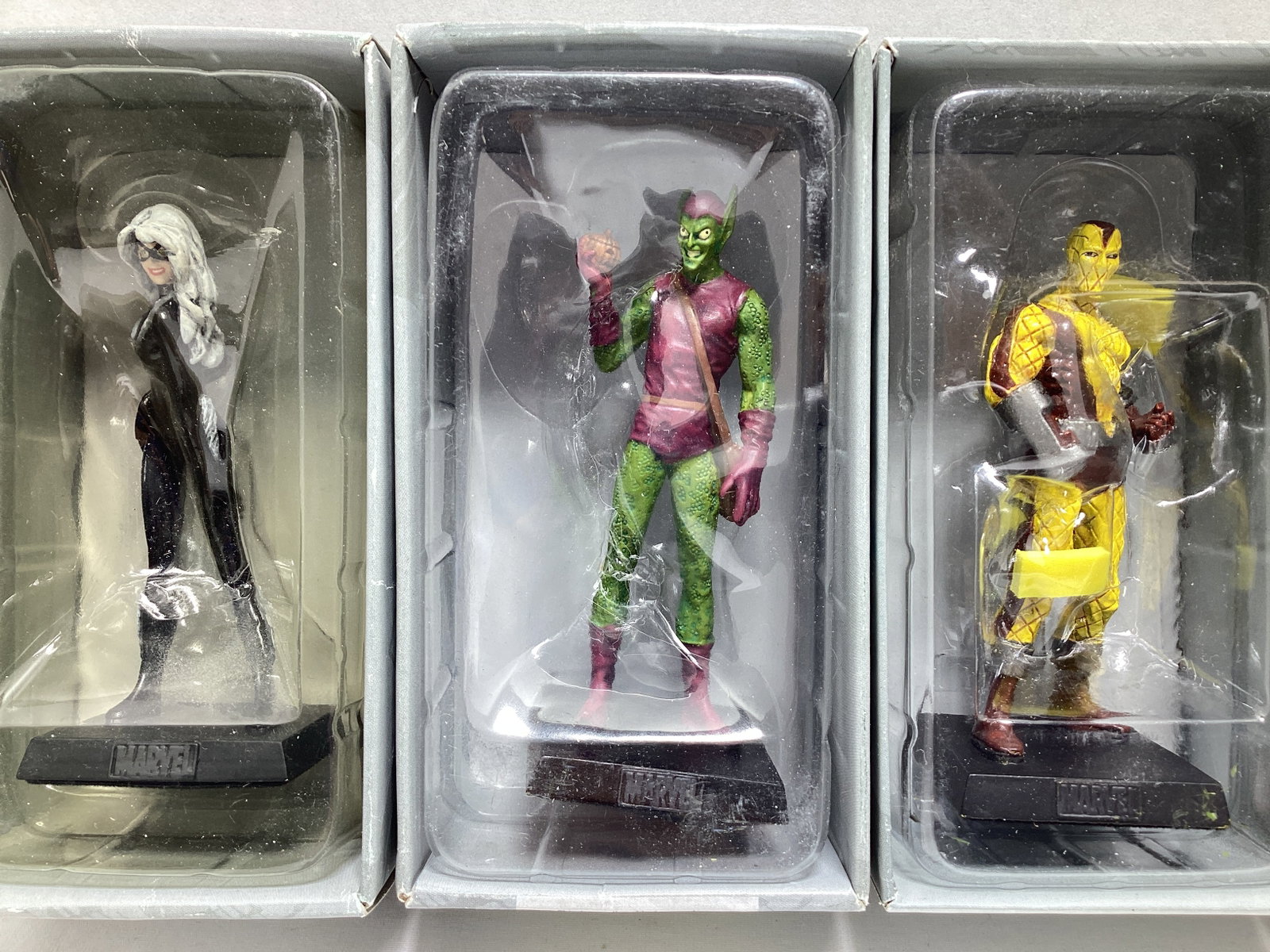Six Eaglemoss Marvel Spider-Man and Villains Diecast Models - 3