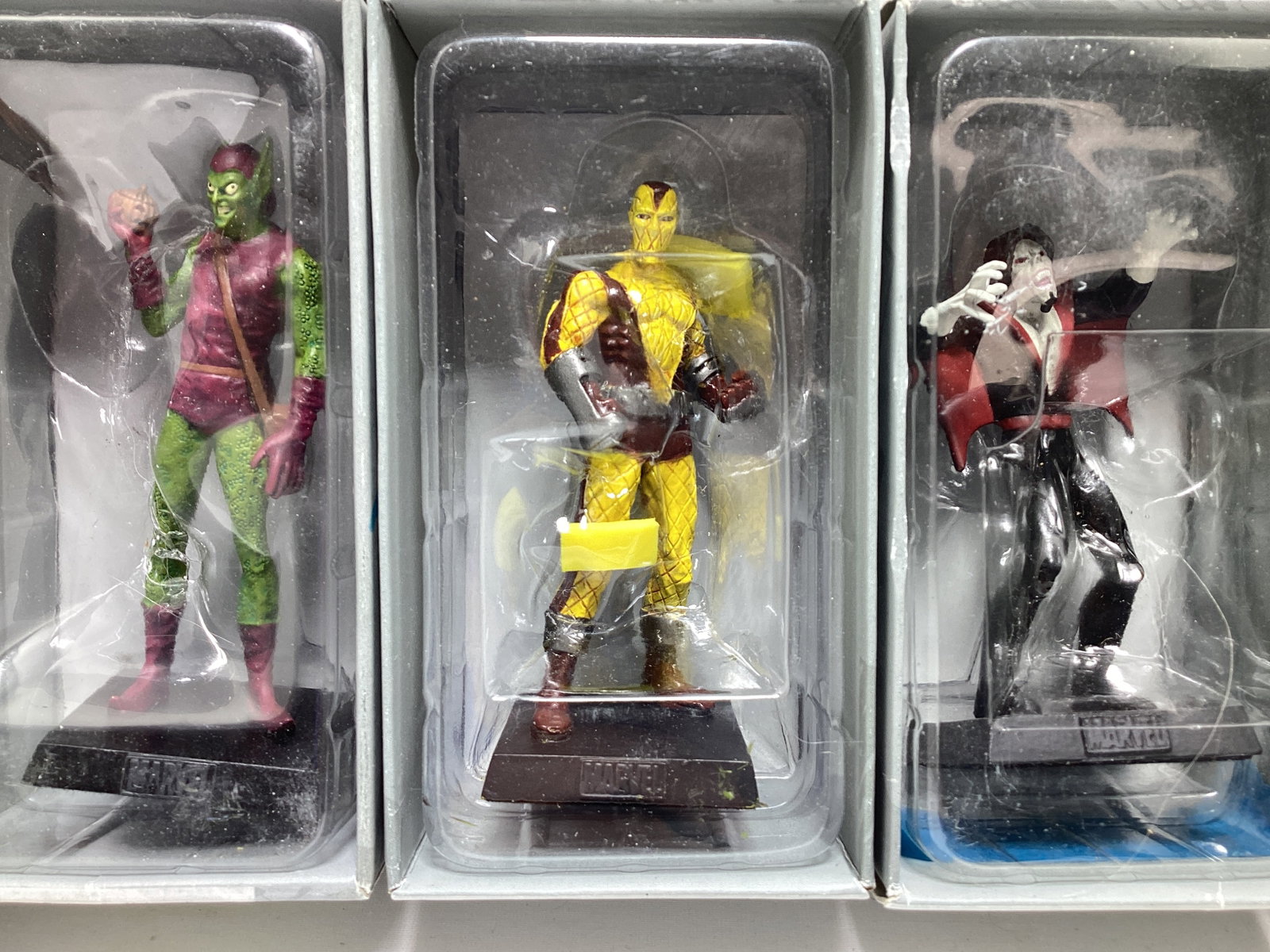 Six Eaglemoss Marvel Spider-Man and Villains Diecast Models - 4