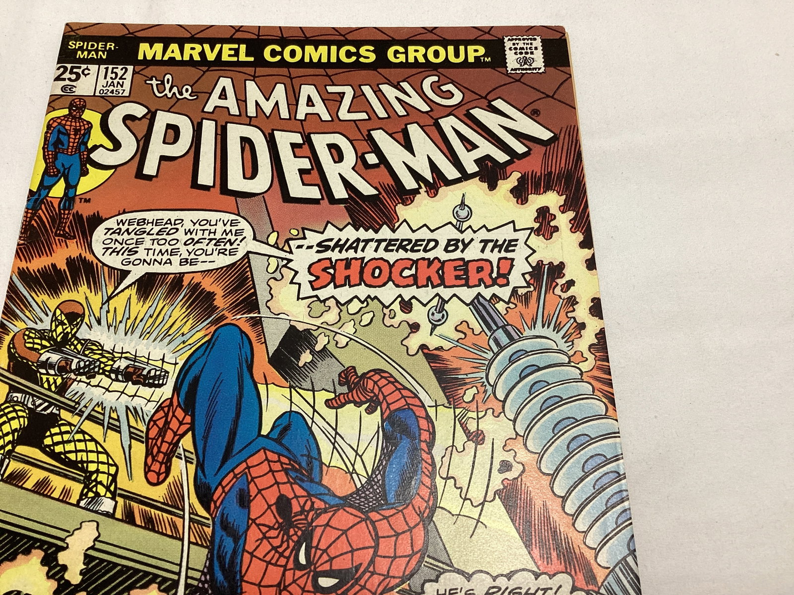 The Amazing Spider-Man 152 Marvel Comic Book - 3