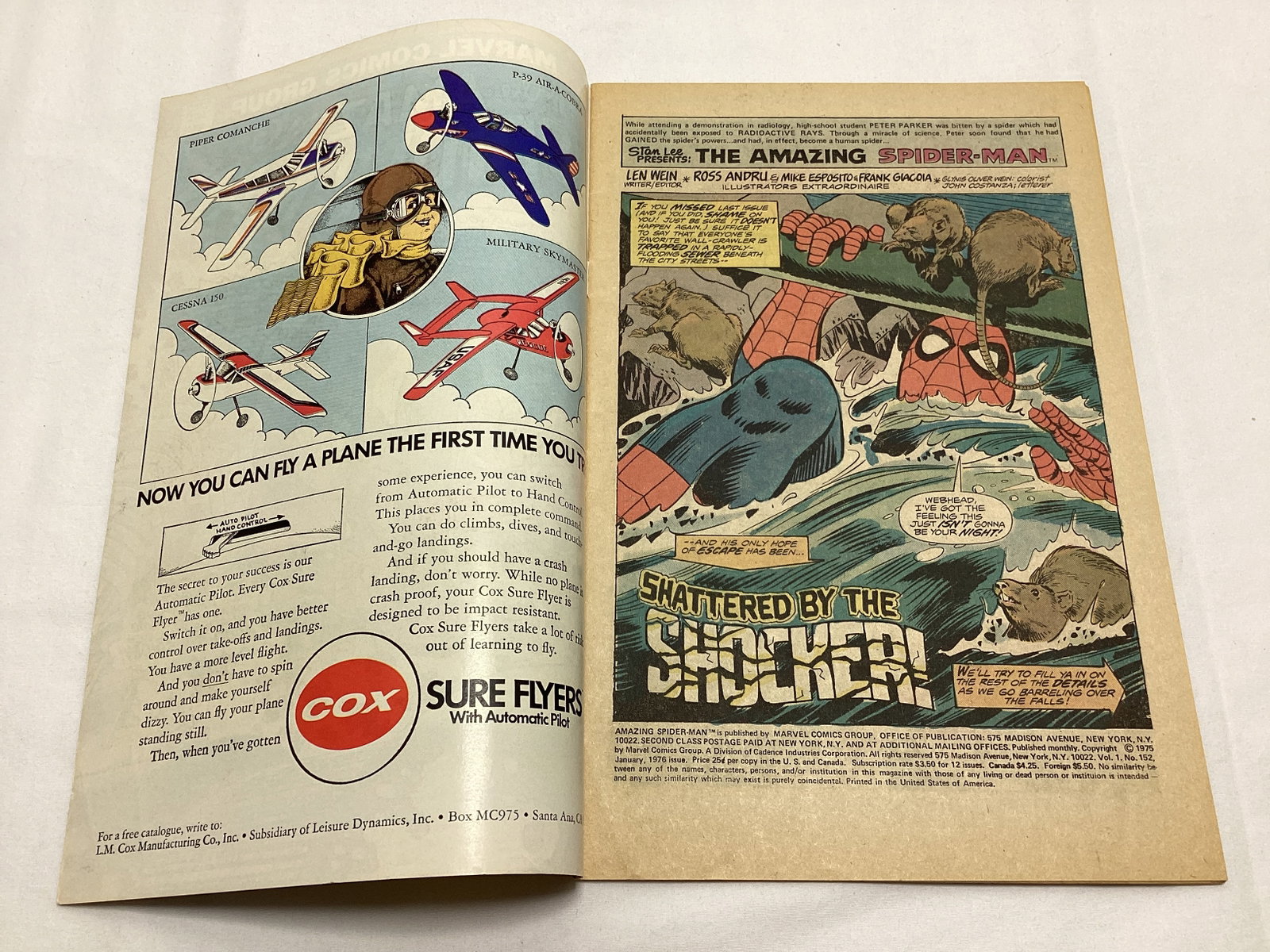The Amazing Spider-Man 152 Marvel Comic Book - 6