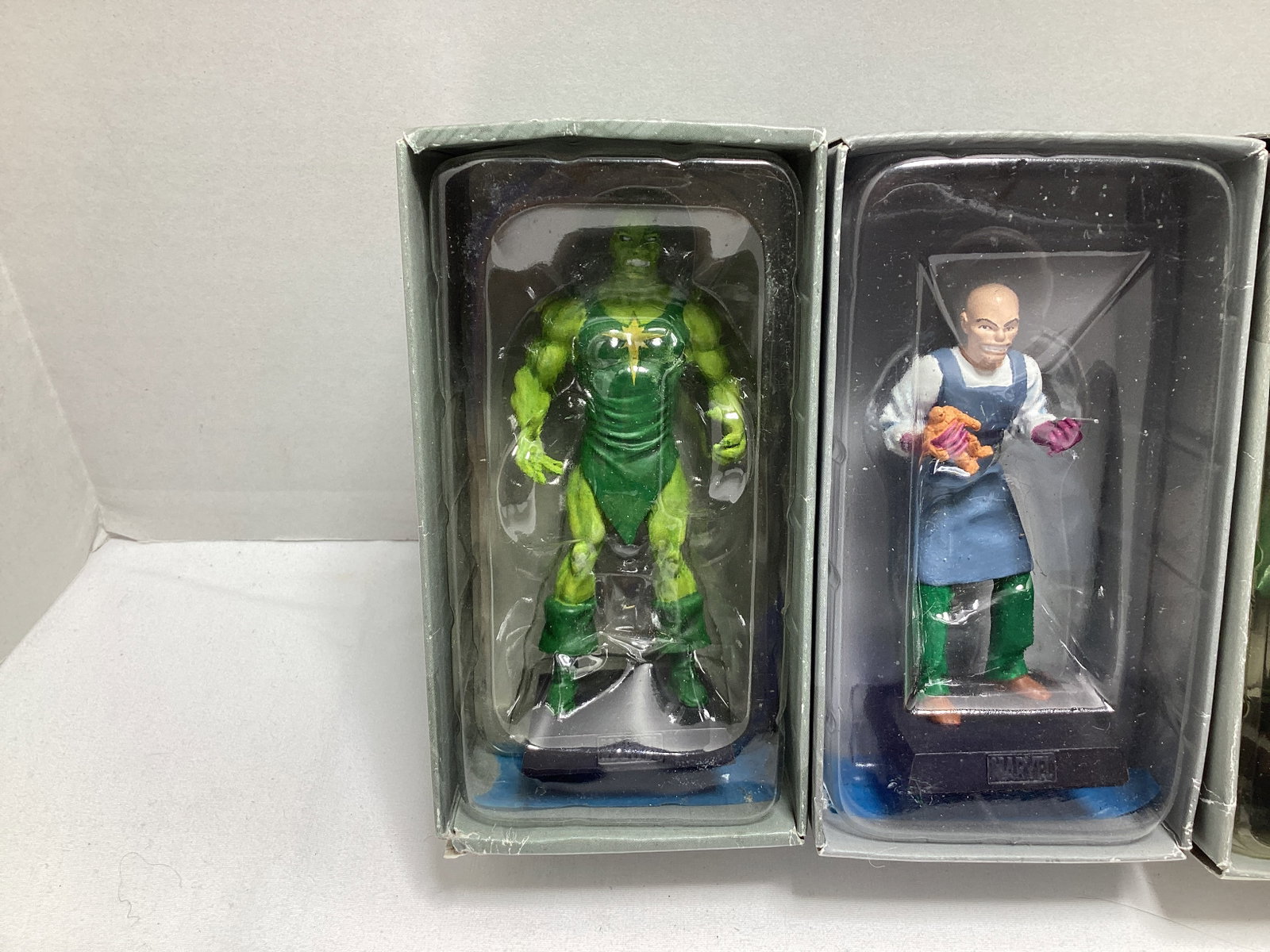 Six Eaglemoss Marvel Villain Diecast Models - 2