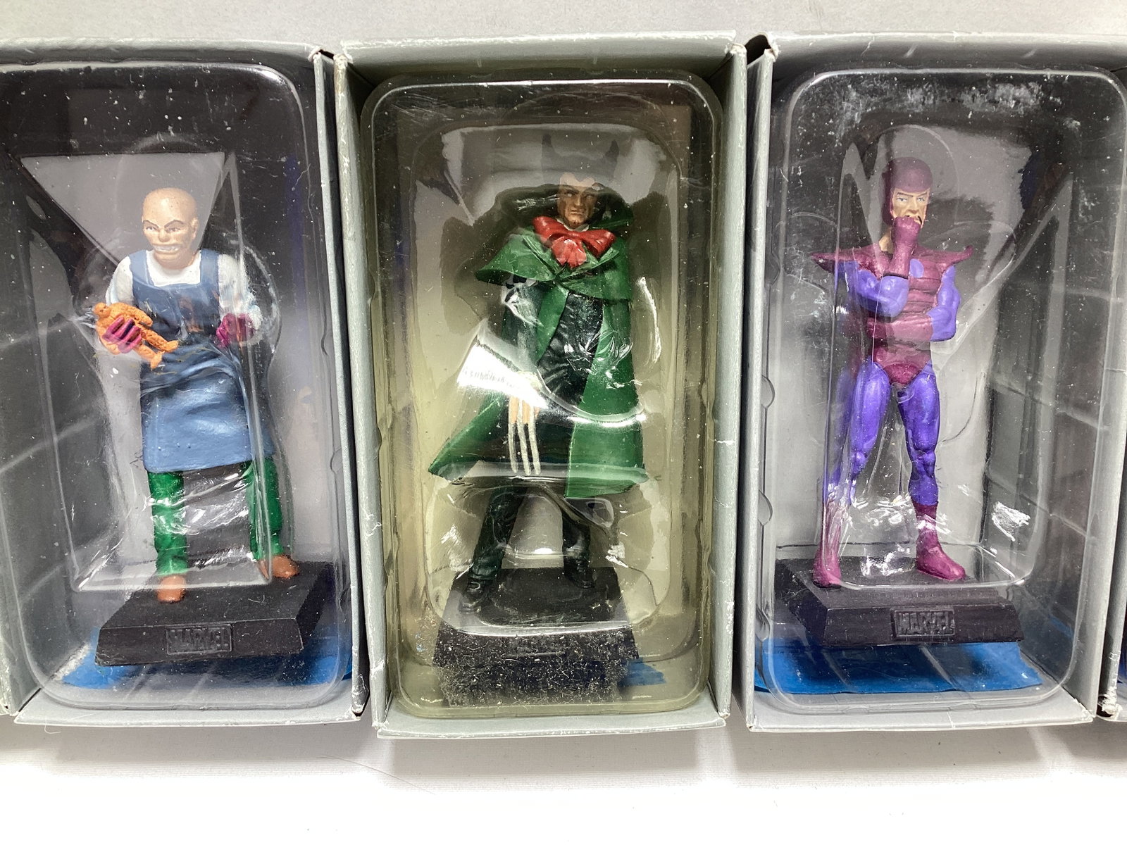 Six Eaglemoss Marvel Villain Diecast Models - 4