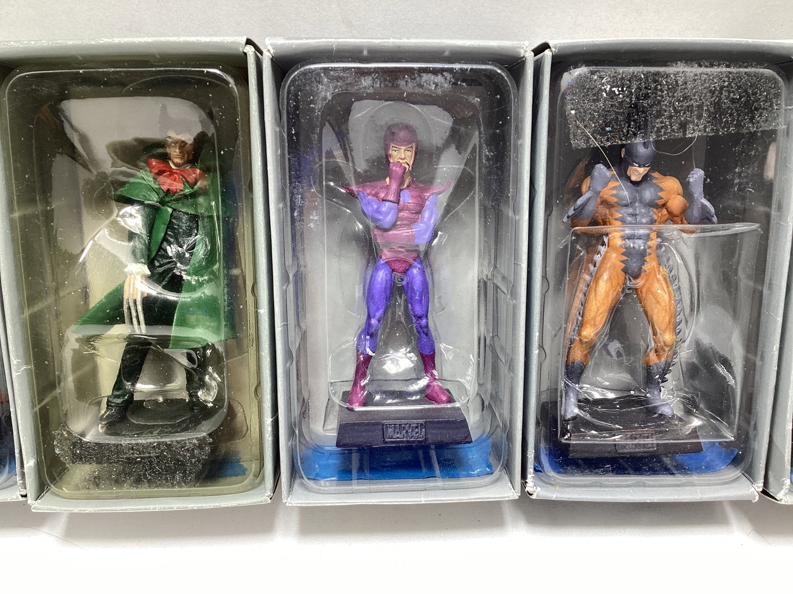 Six Eaglemoss Marvel Villain Diecast Models - 5
