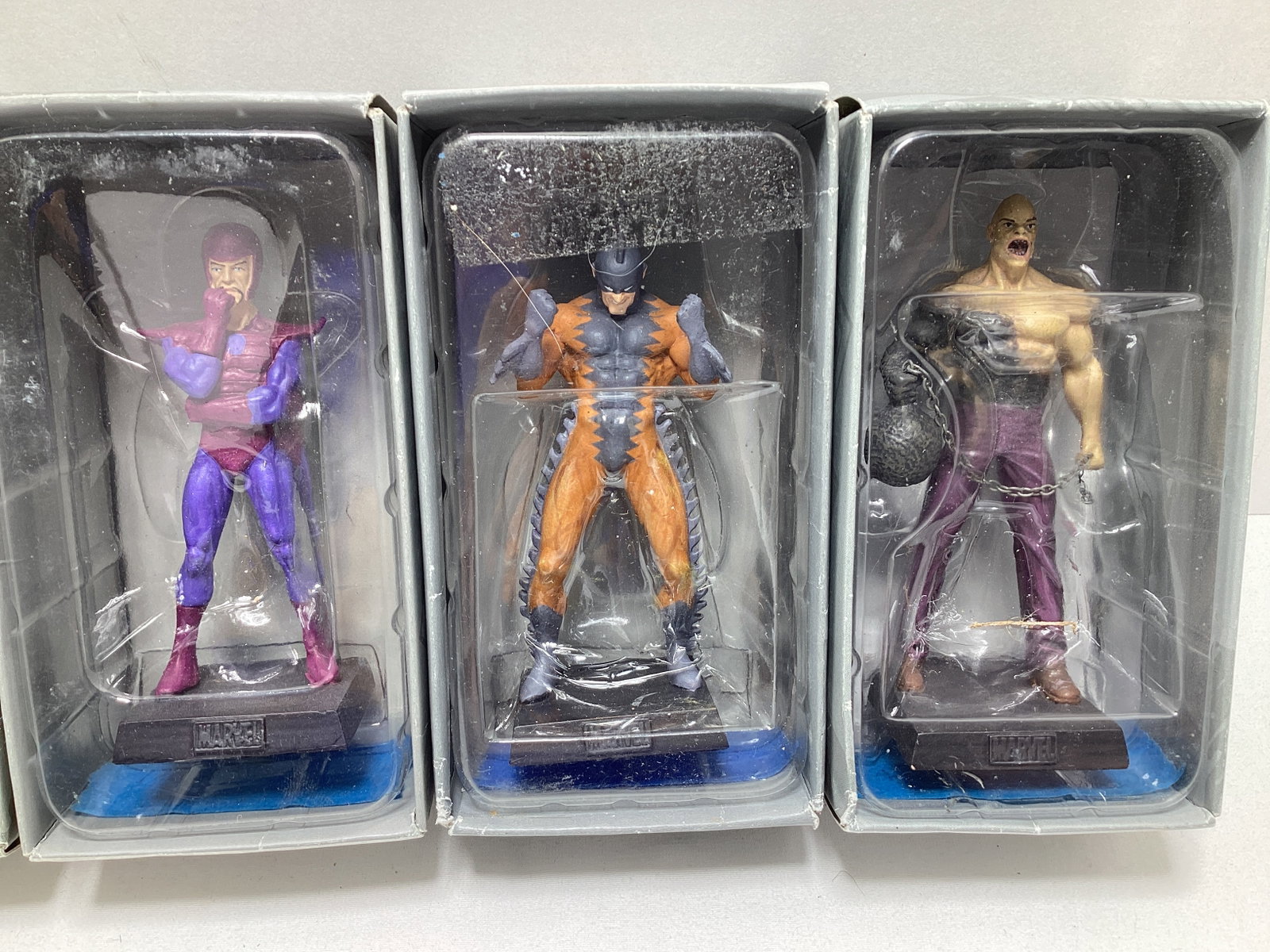Six Eaglemoss Marvel Villain Diecast Models - 6