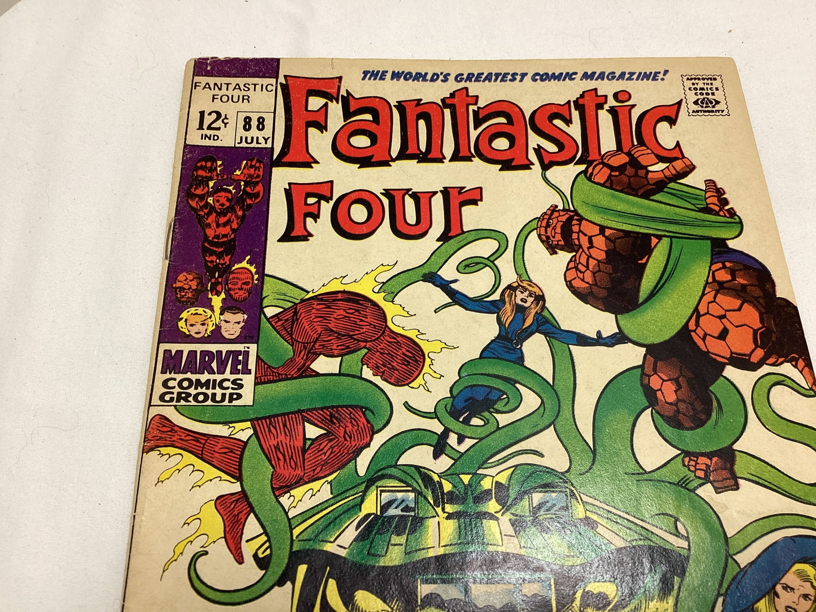 Fantastic Four 88 Marvel Comic Book - 2
