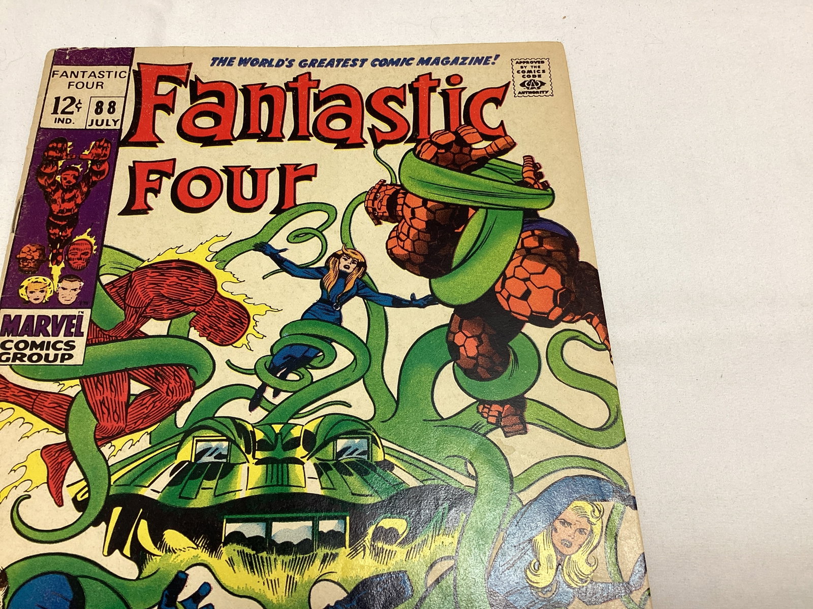 Fantastic Four 88 Marvel Comic Book - 3