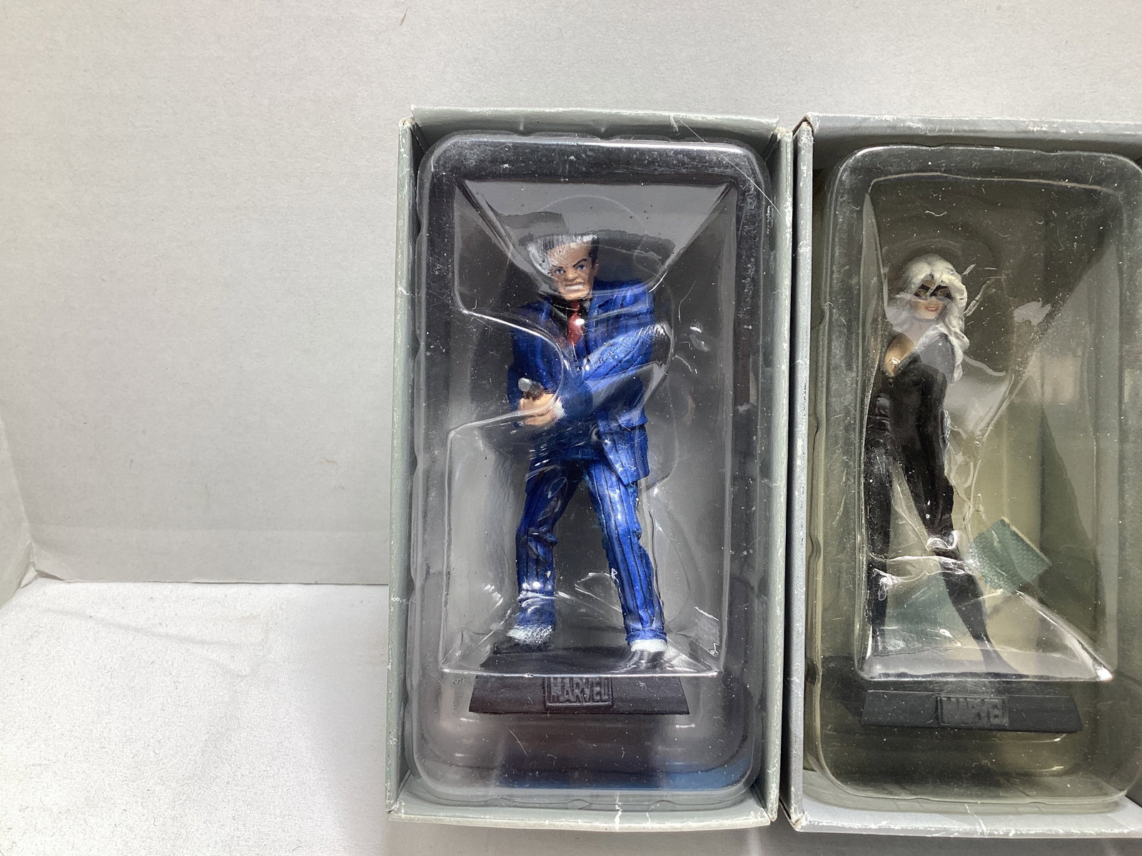 Five Eaglemoss Marvel Spider-Woman and Villains Diecast Models - 2