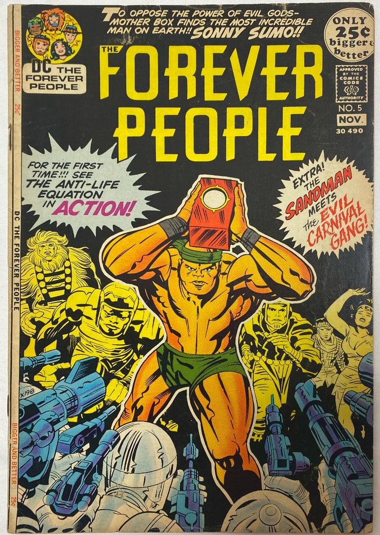 The Forever People 5 DC Comic Book (1 of 8)