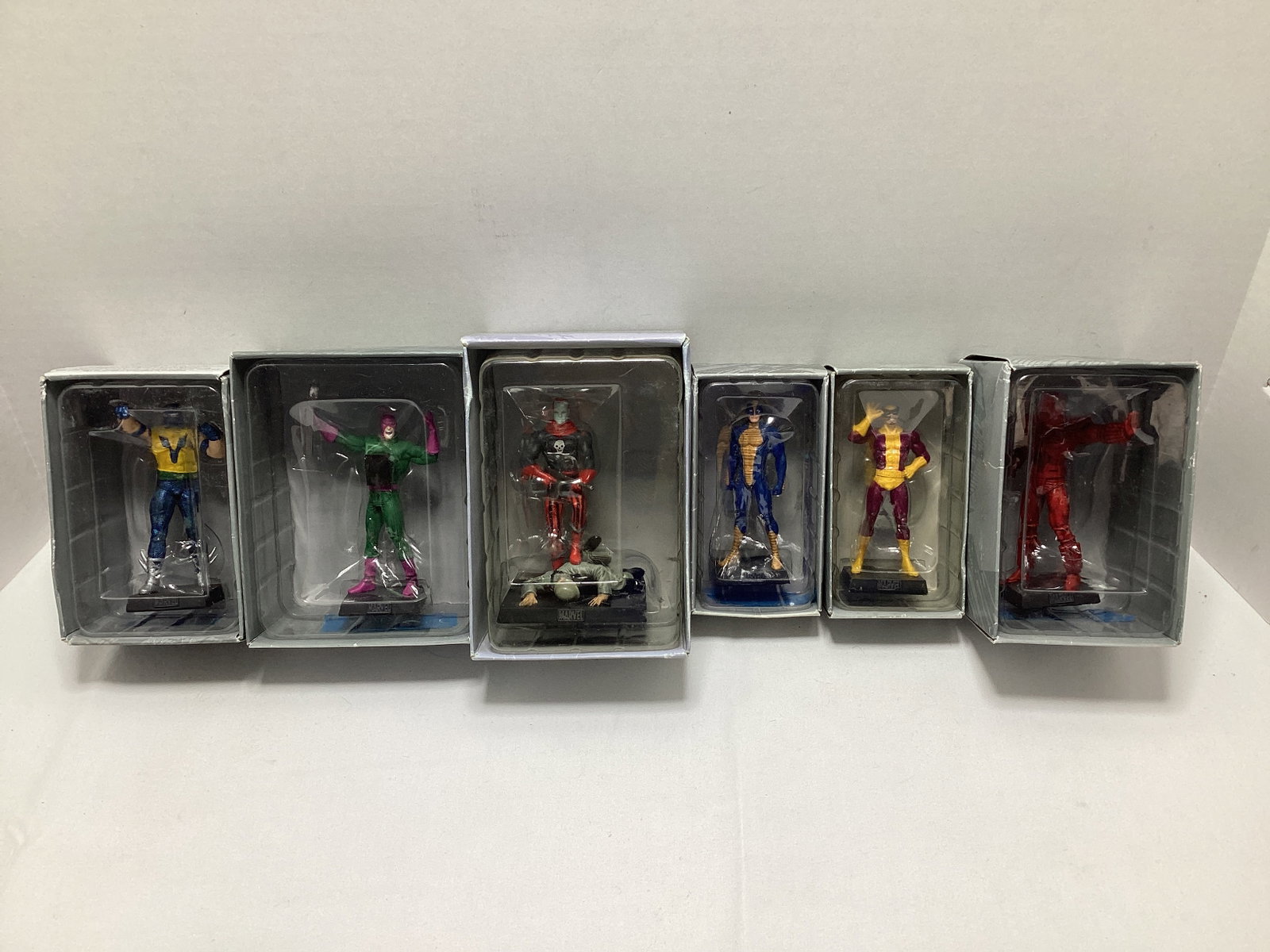Six Eaglemoss Marvel Villain Diecast Models (1 of 7)
