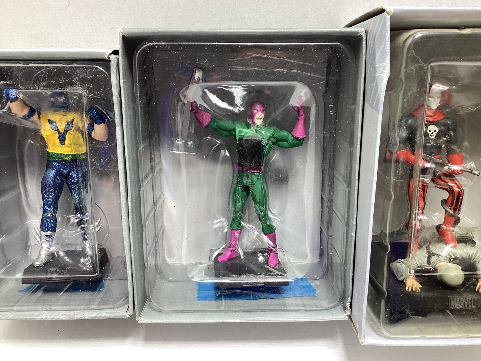 Six Eaglemoss Marvel Villain Diecast Models - 3