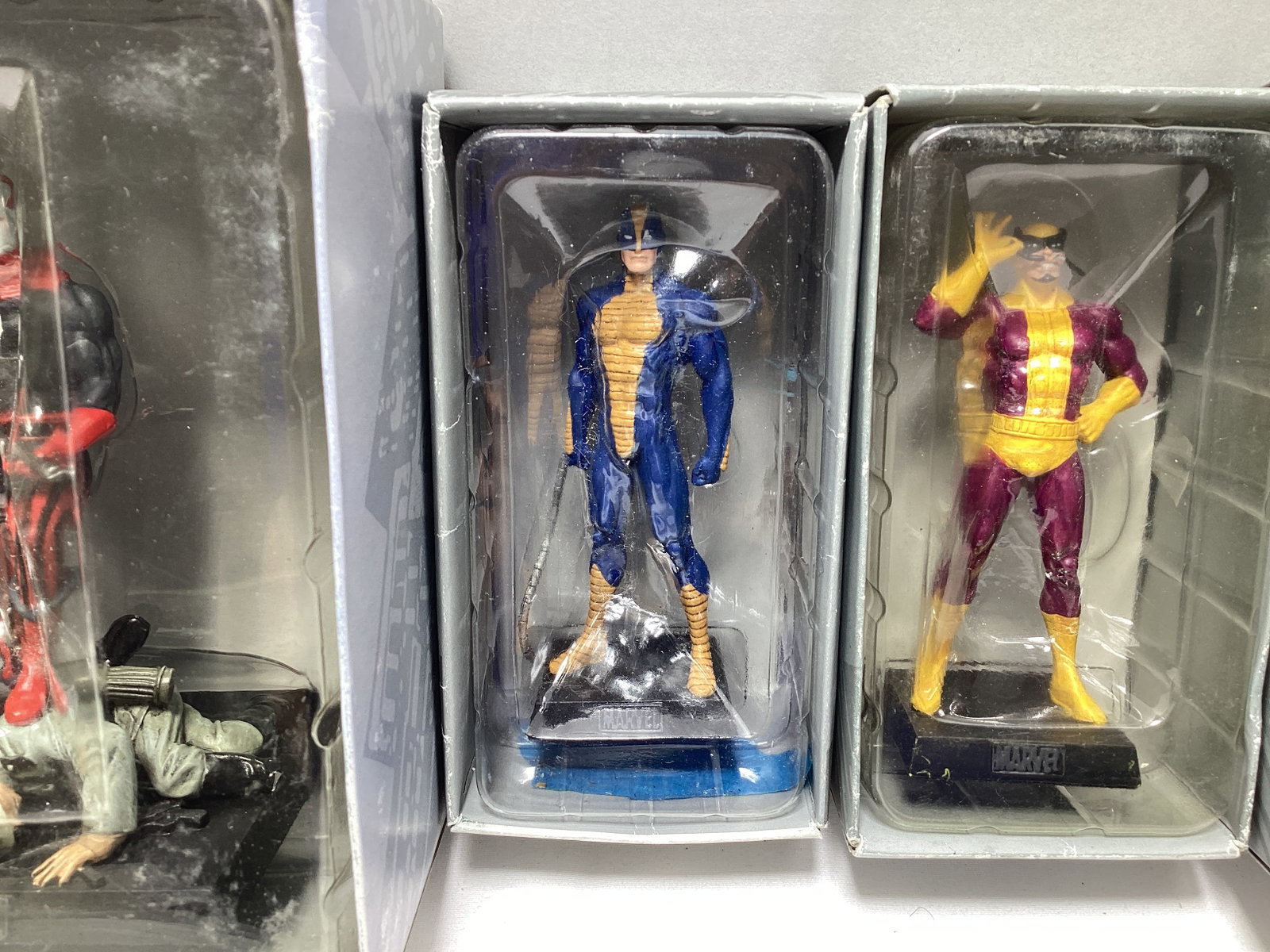 Six Eaglemoss Marvel Villain Diecast Models - 5