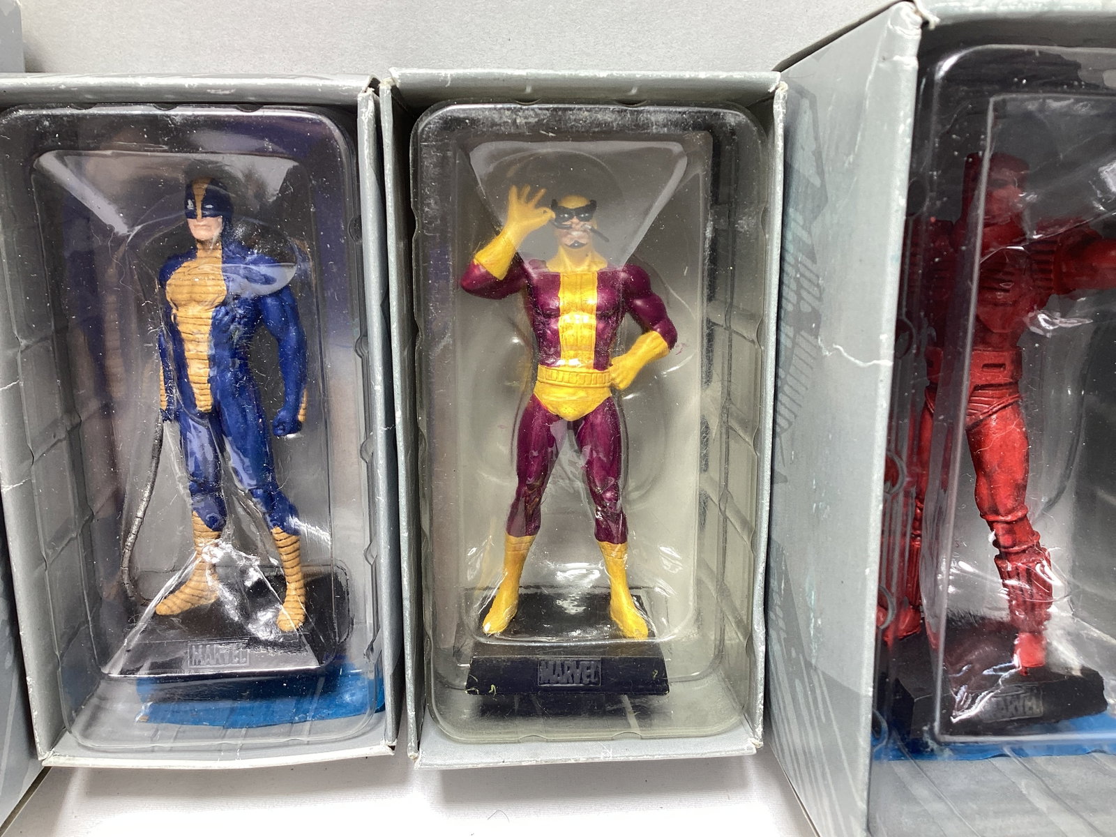 Six Eaglemoss Marvel Villain Diecast Models - 6
