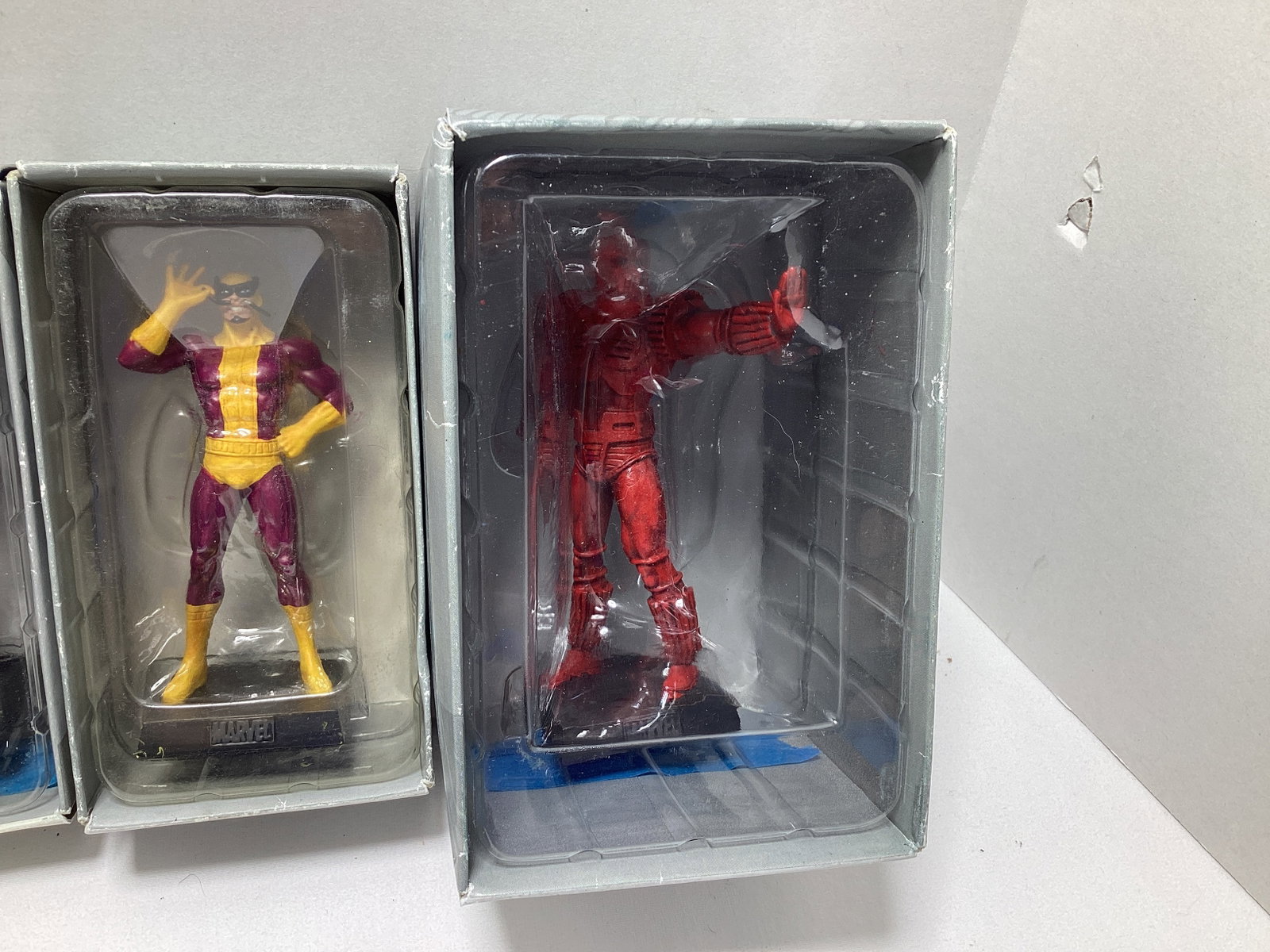 Six Eaglemoss Marvel Villain Diecast Models - 7