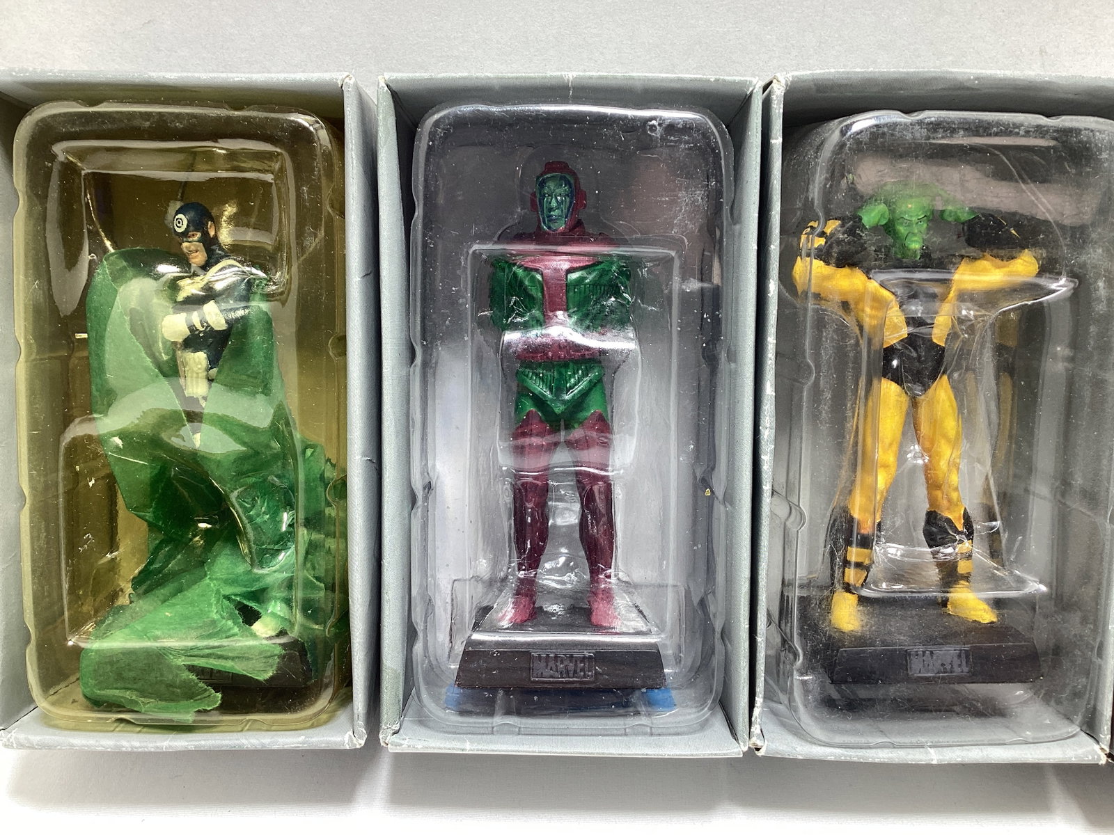 Six Eaglemoss Marvel Villain Diecast Models - 3