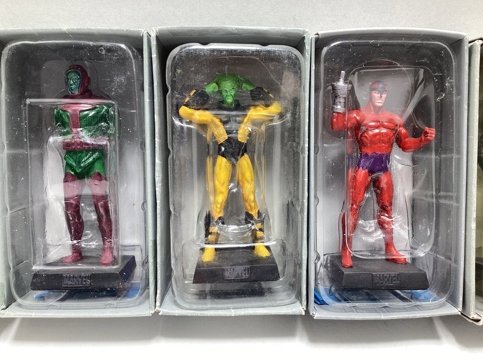 Six Eaglemoss Marvel Villain Diecast Models - 4
