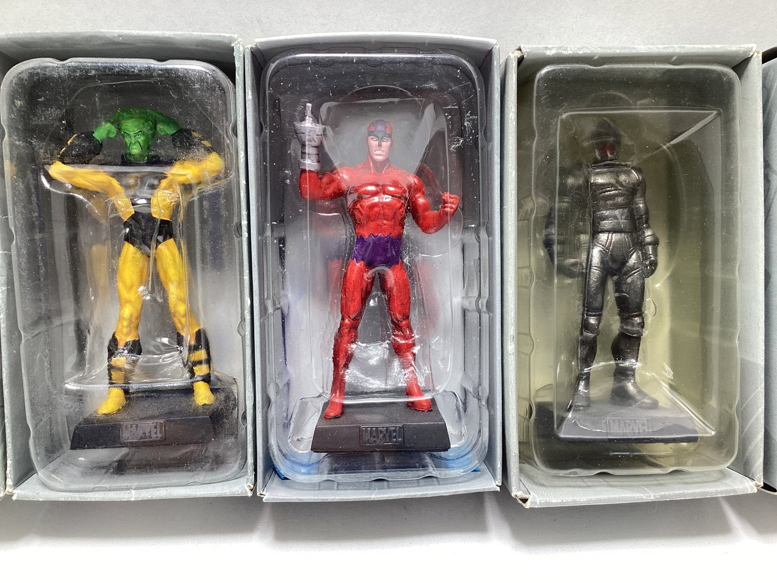 Six Eaglemoss Marvel Villain Diecast Models - 5
