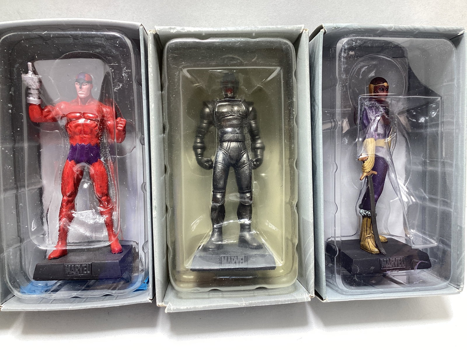 Six Eaglemoss Marvel Villain Diecast Models - 6