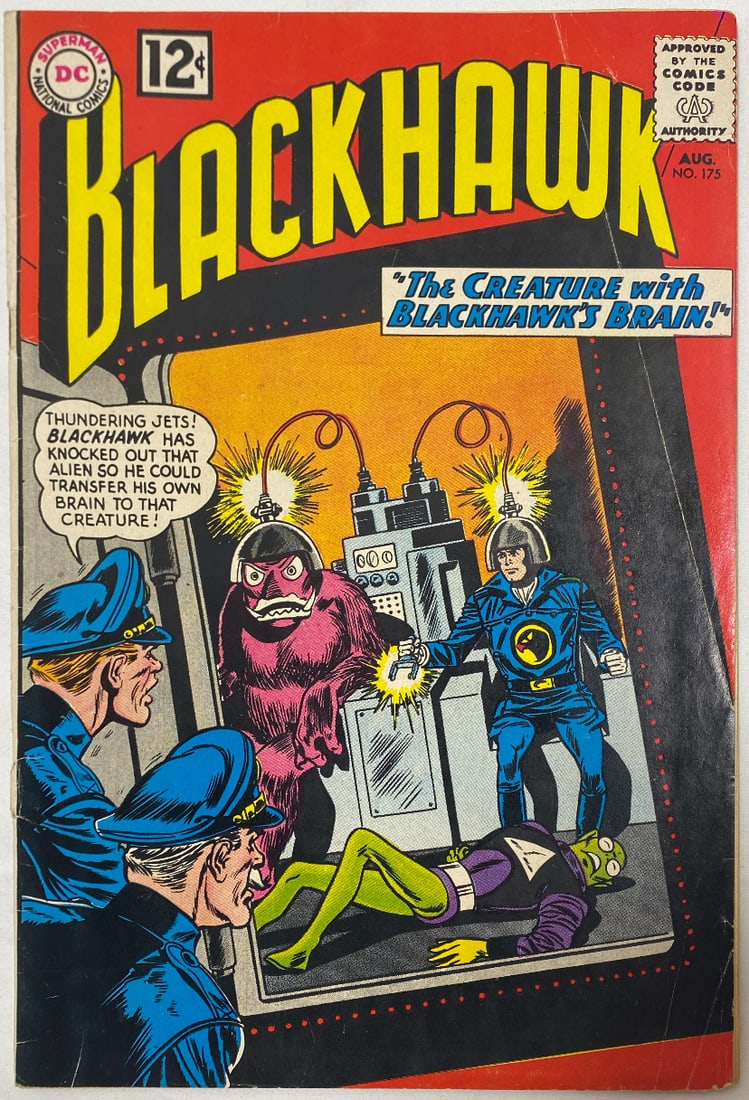Blackhawk 175 DC Comic Book: 1962