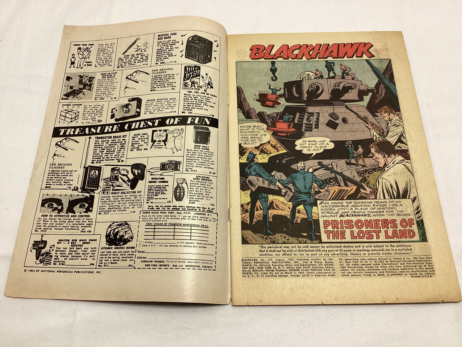 Blackhawk 175 DC Comic Book - 6