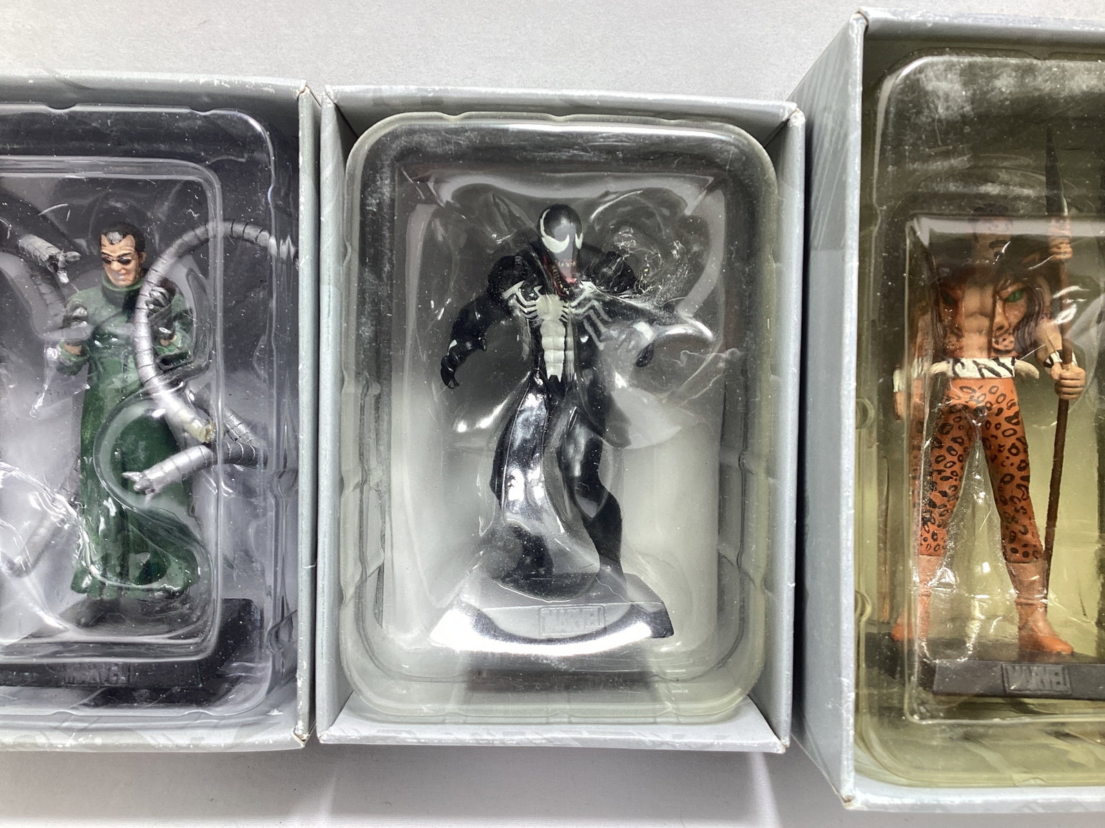 Six Eaglemoss Marvel Spider-Man and Villains Diecast Models - 3
