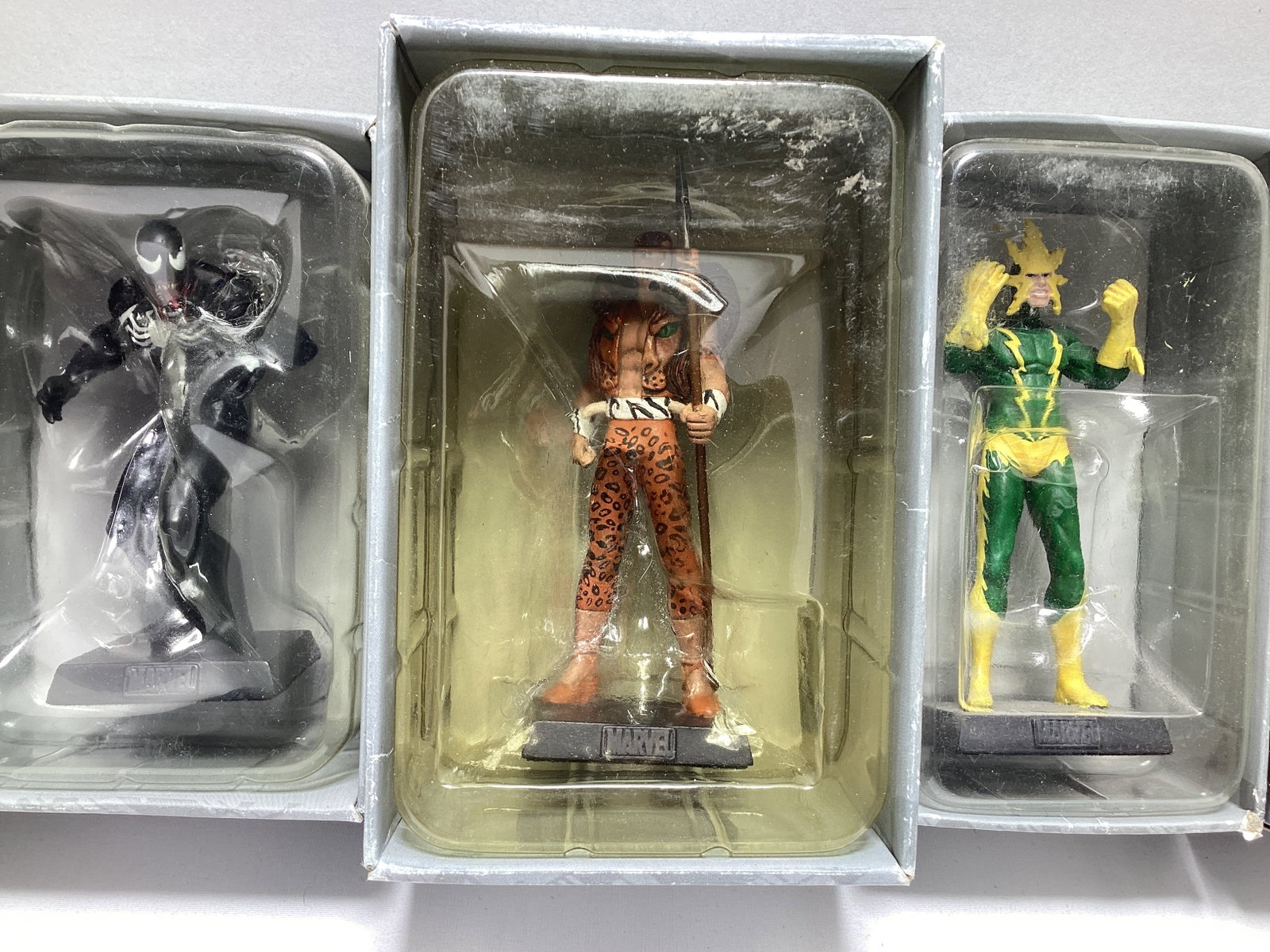 Six Eaglemoss Marvel Spider-Man and Villains Diecast Models - 4