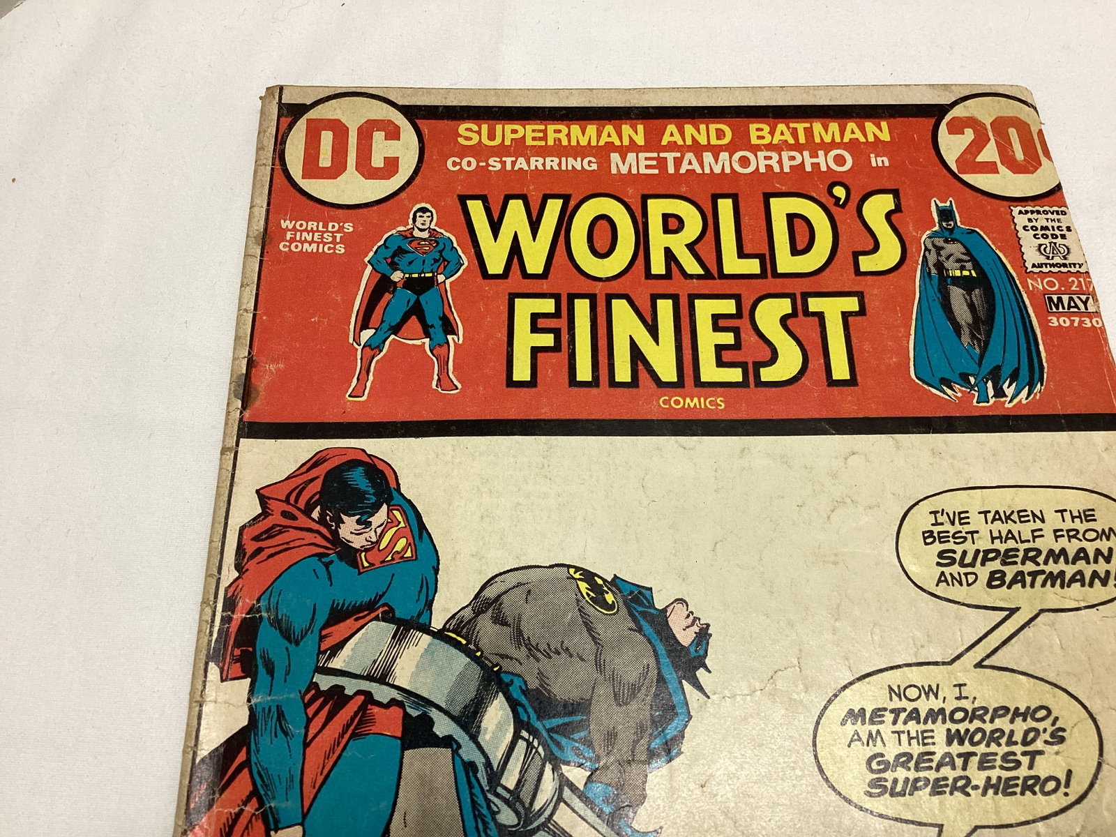 World's Finest Comics 217 DC Superman Batman Comic Book - 2
