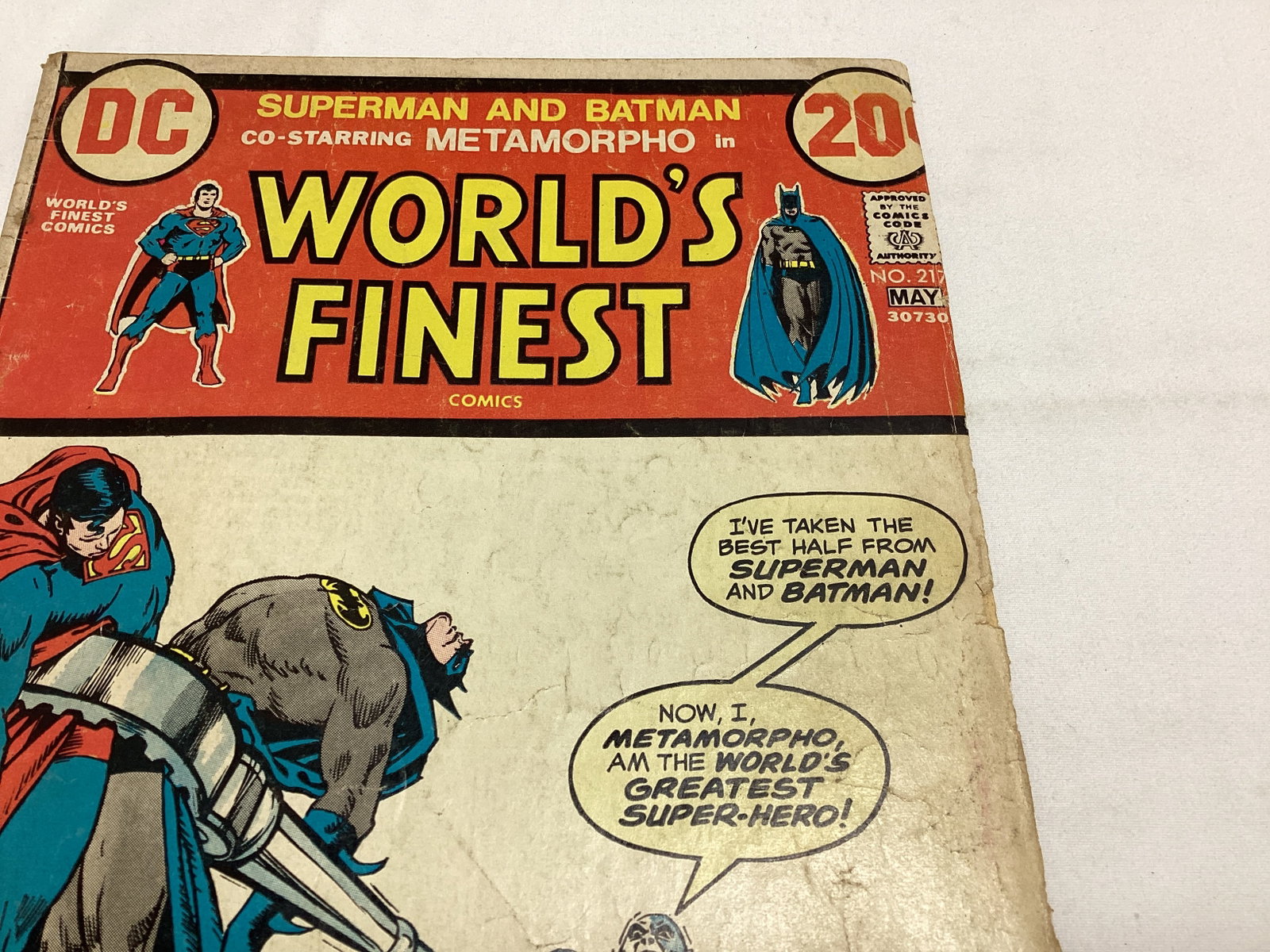 World's Finest Comics 217 DC Superman Batman Comic Book - 3