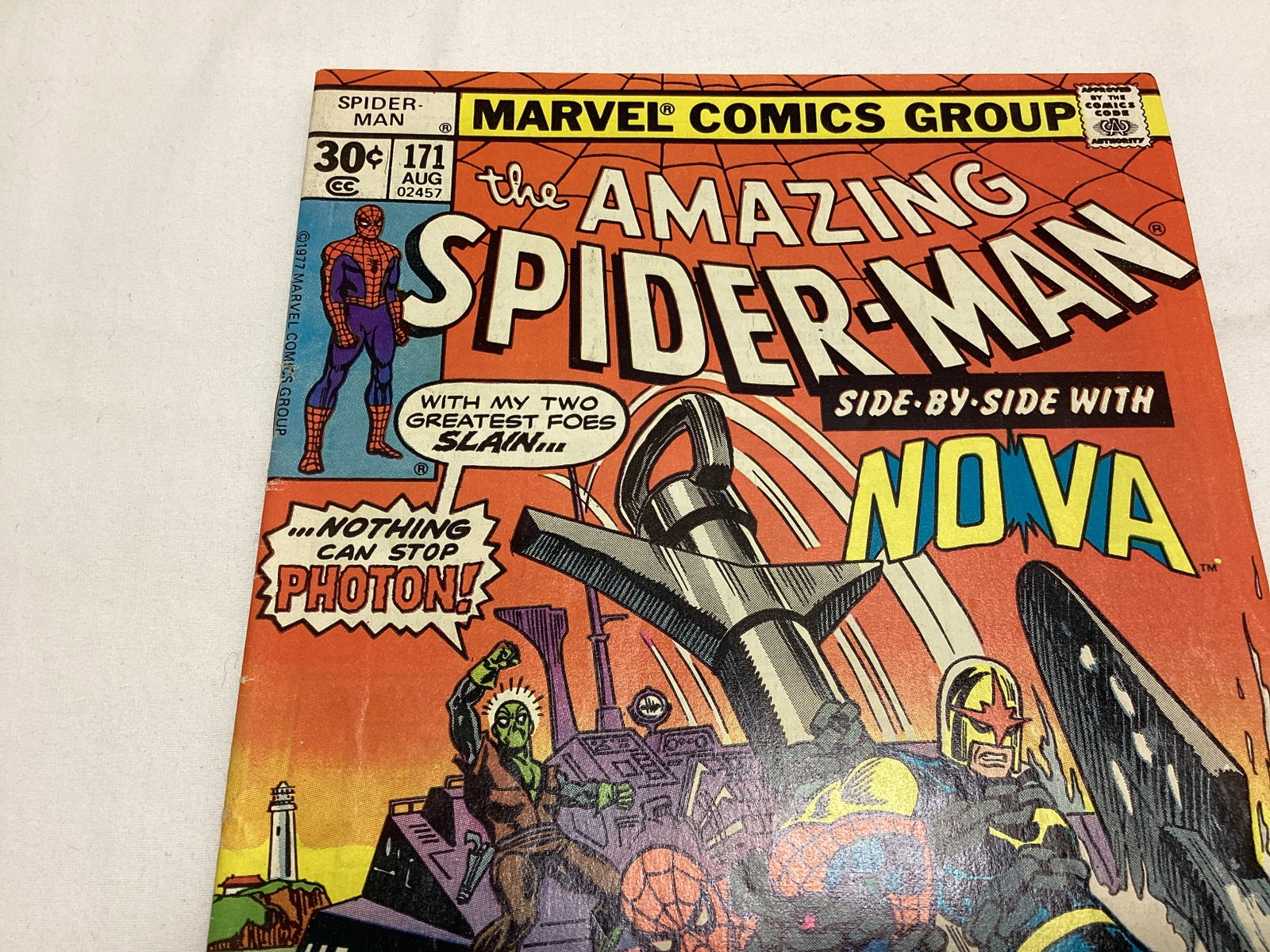 The Amazing Spider-Man 171 Marvel Comic Book - 2