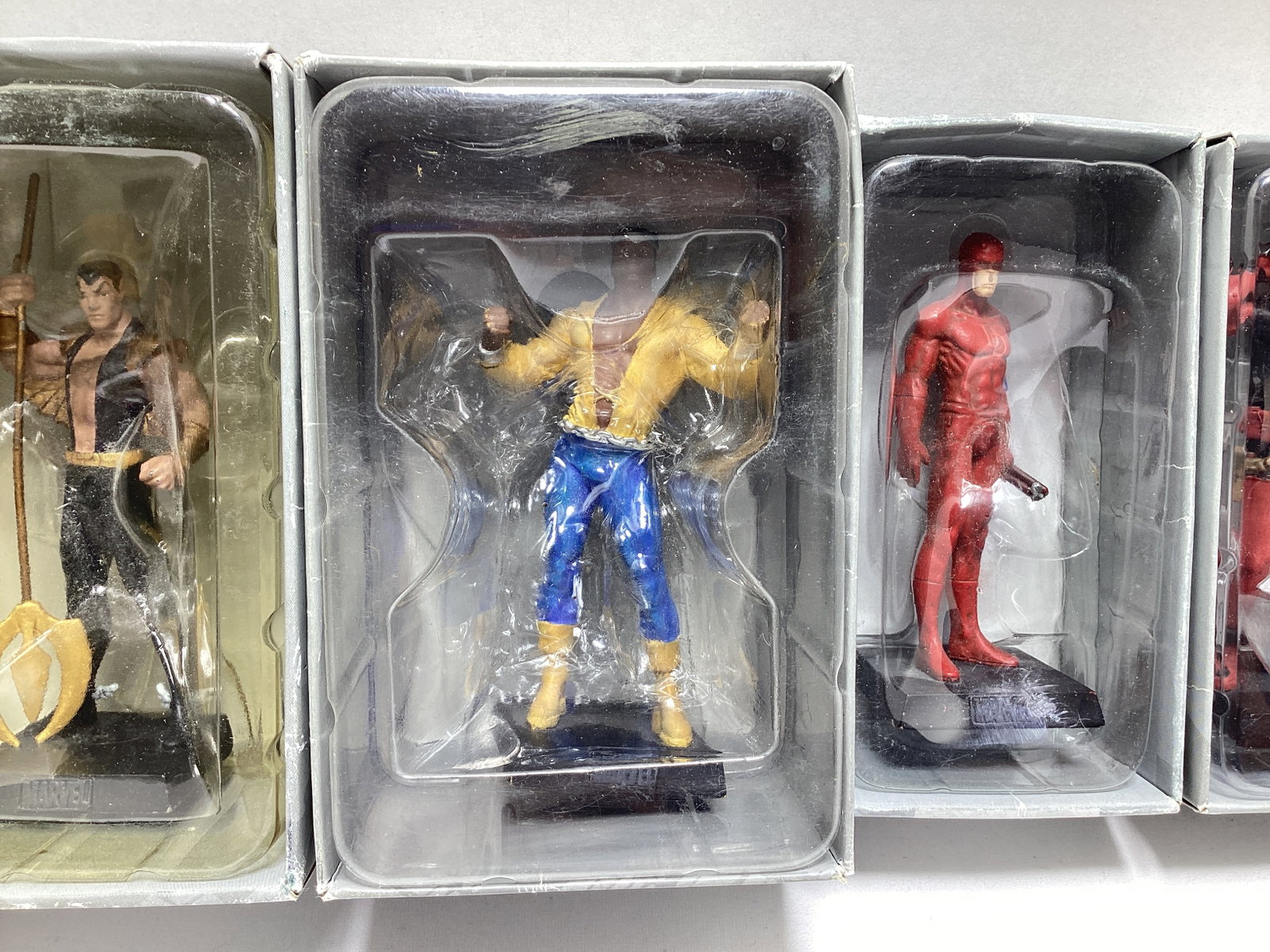 Six Eaglemoss Marvel Superhero Diecast Models - 4