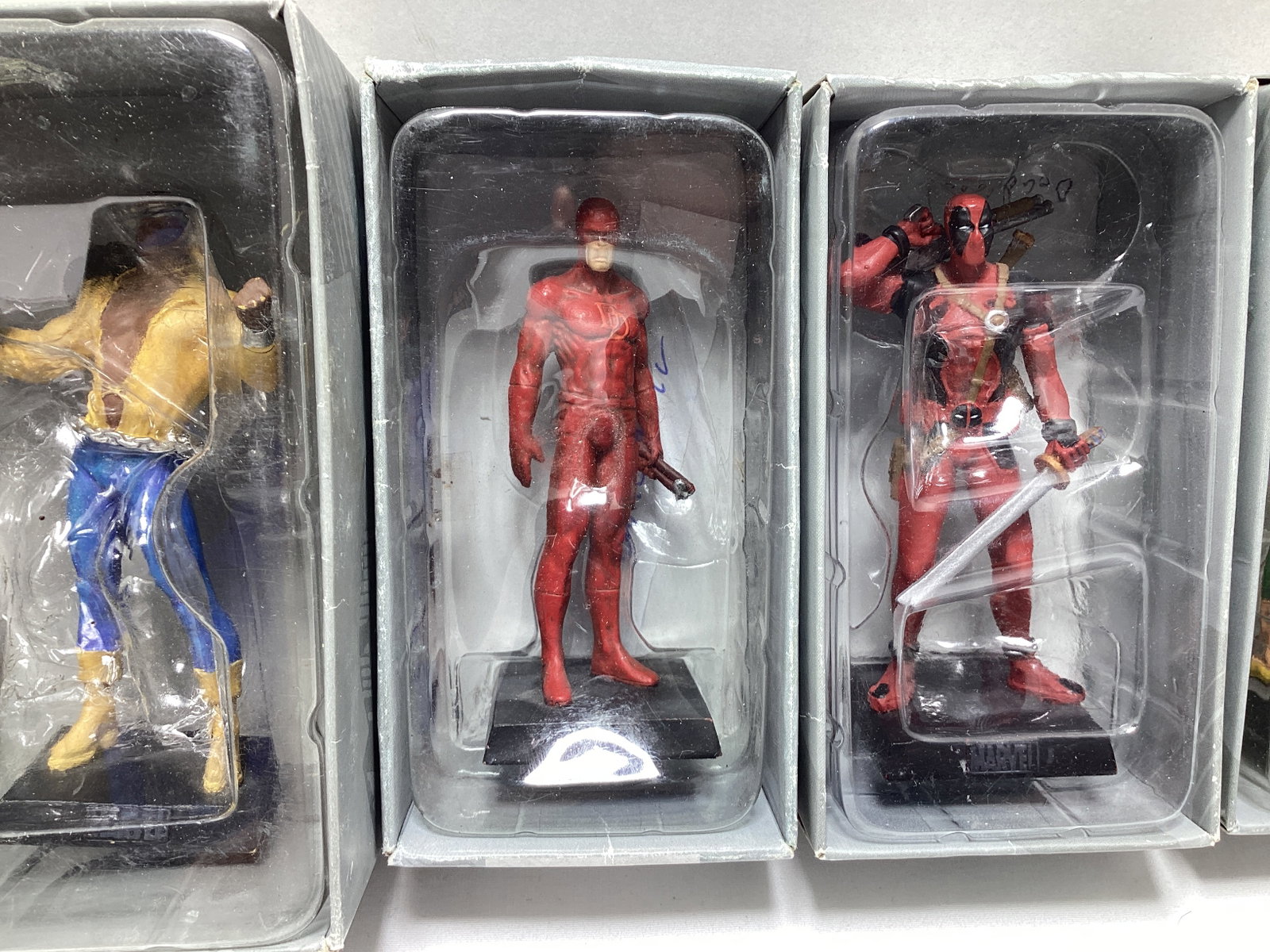 Six Eaglemoss Marvel Superhero Diecast Models - 5