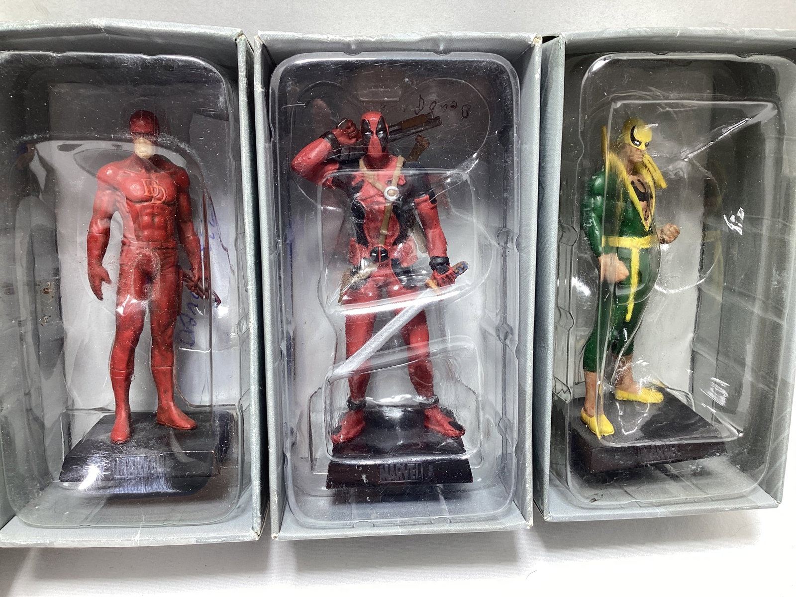Six Eaglemoss Marvel Superhero Diecast Models - 6