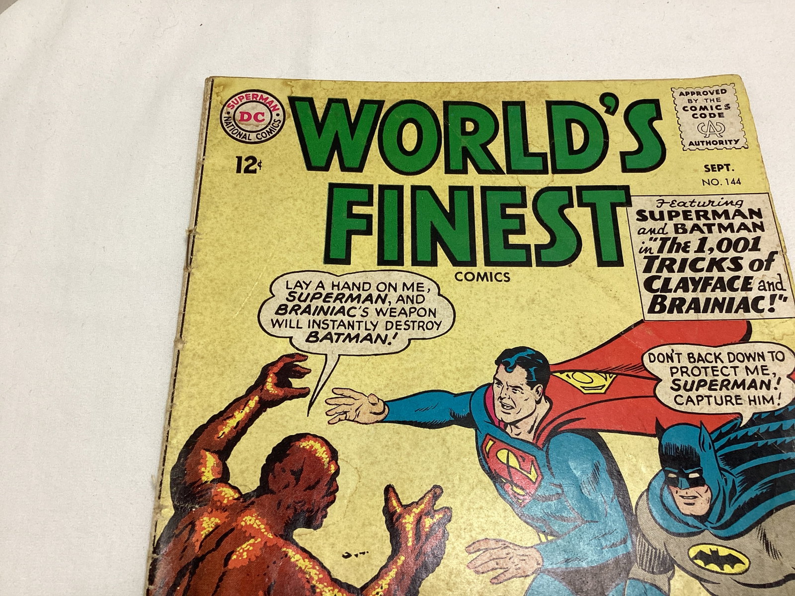 World's Finest Comics 144 DC Superman Batman Comic Book - 2