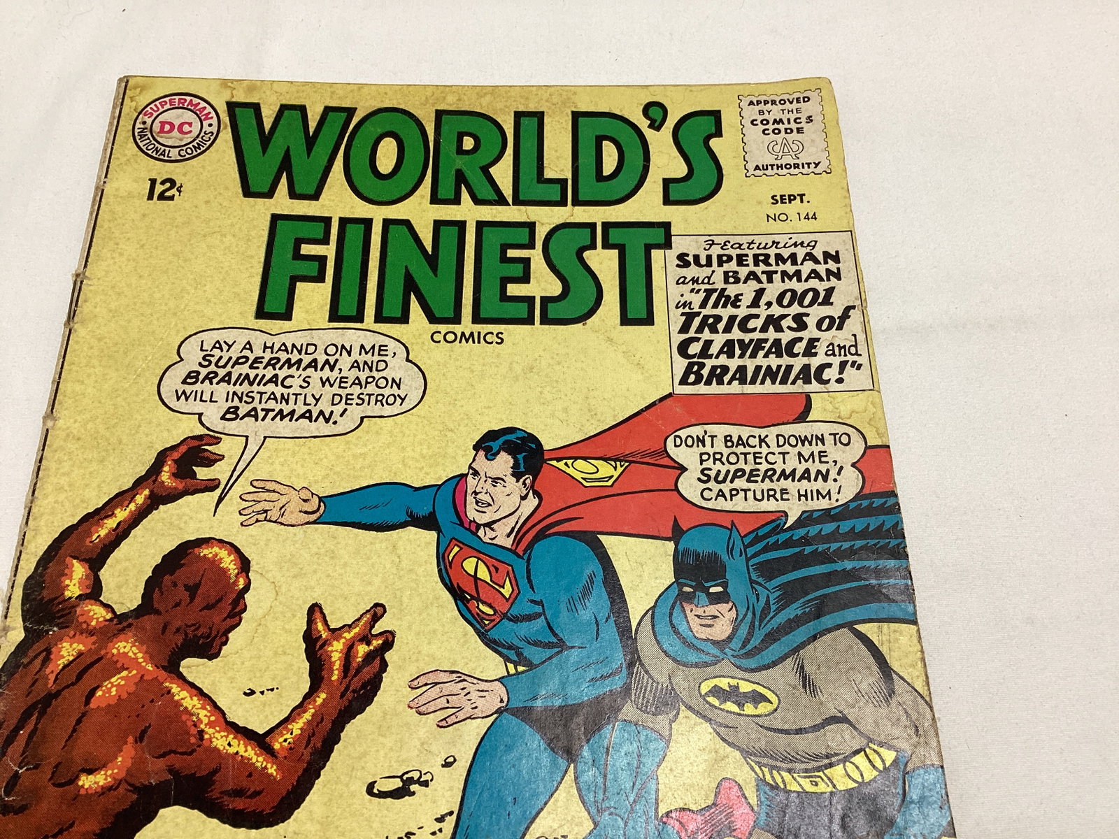 World's Finest Comics 144 DC Superman Batman Comic Book - 3