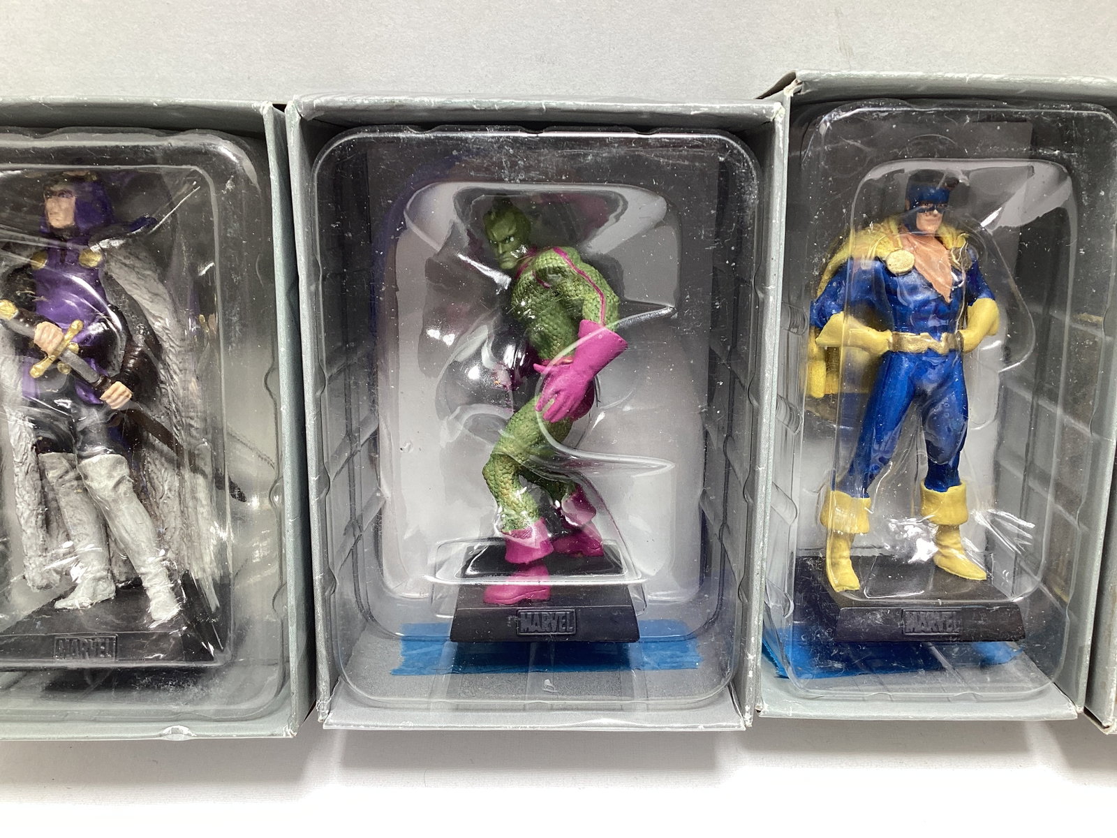 Five Eaglemoss Marvel Superhero Diecast Models - 3