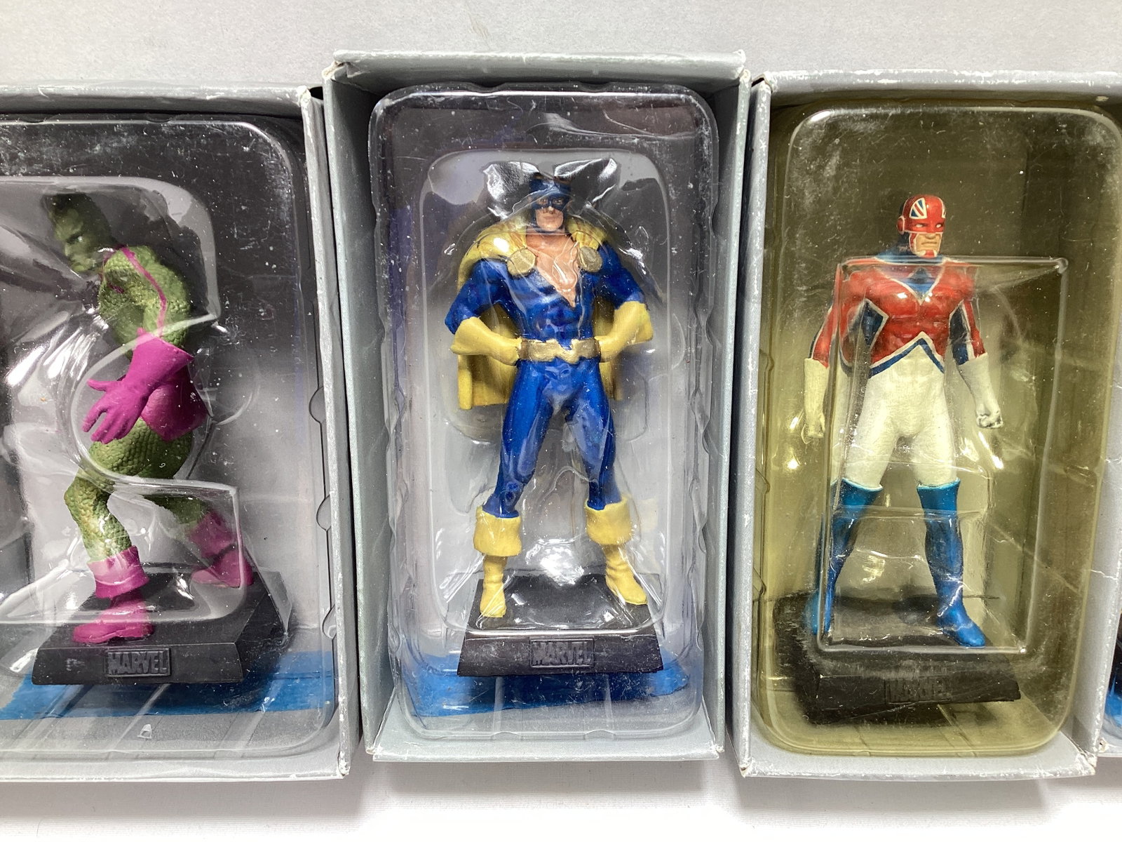 Five Eaglemoss Marvel Superhero Diecast Models - 4