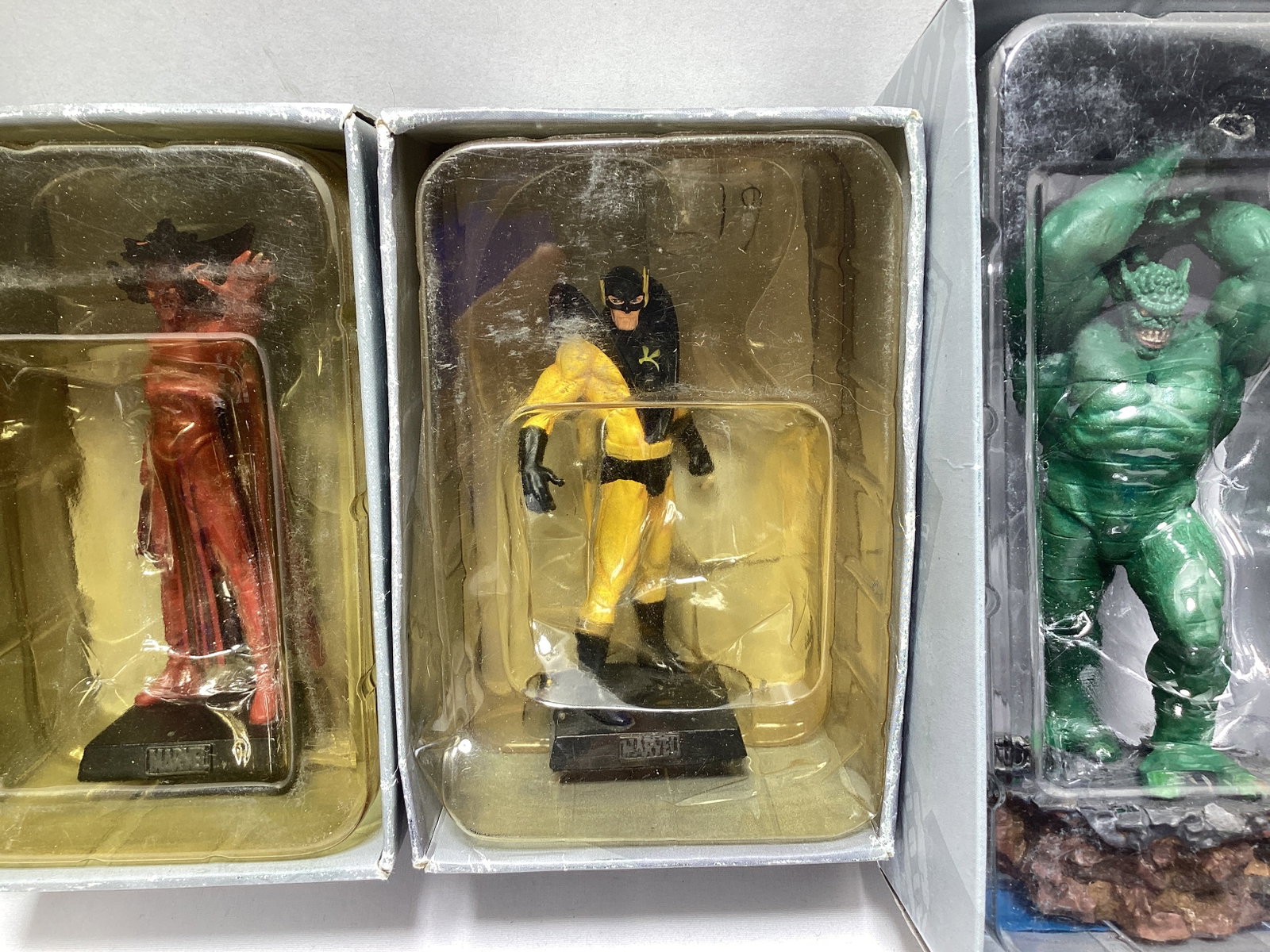 Five Eaglemoss Marvel Villain Diecast Models - 5