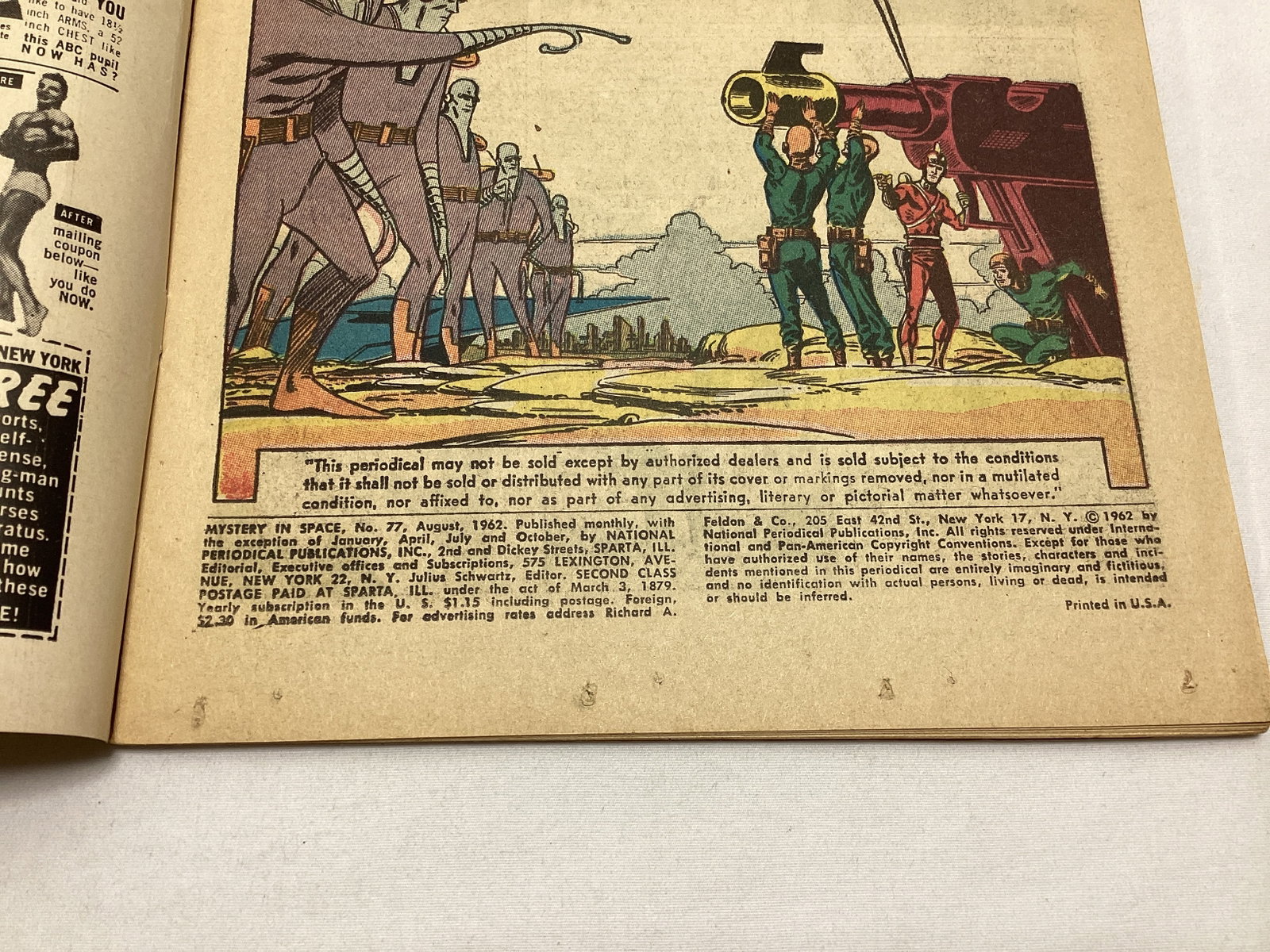 Mystery in Space 77 DC Comic Book - 7