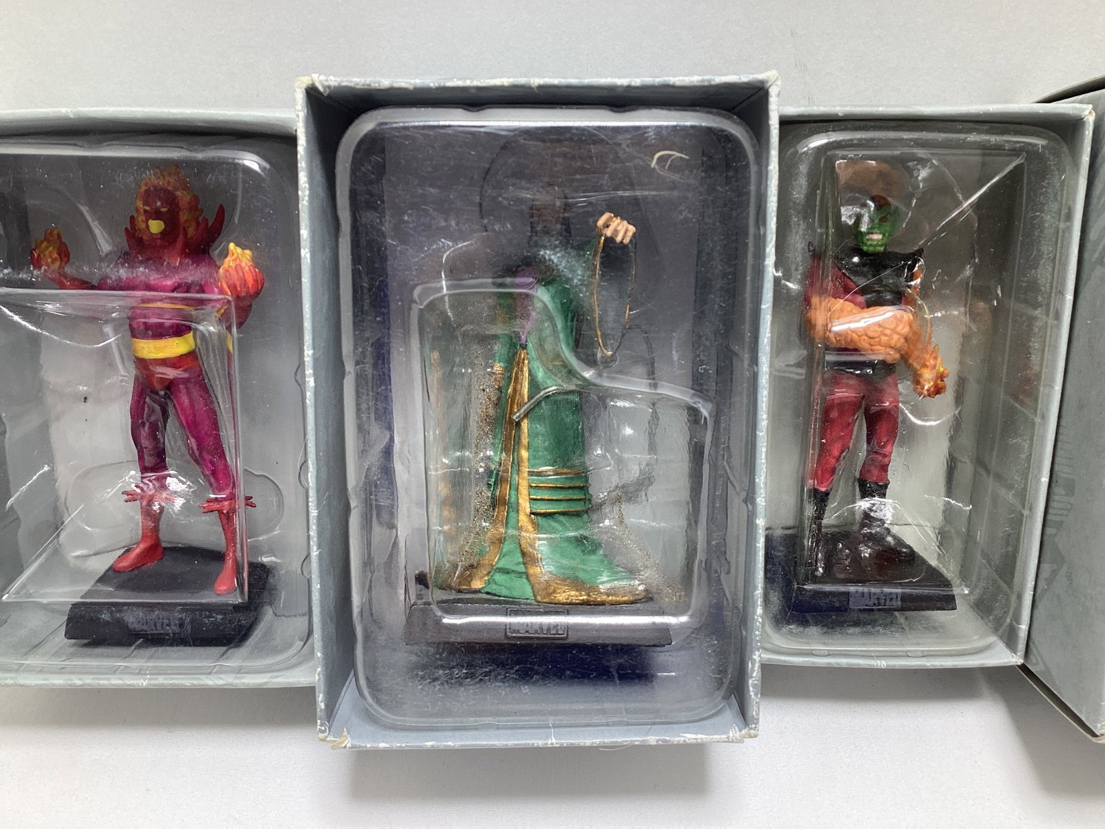 Five Eaglemoss Marvel Villain Diecast Models - 3