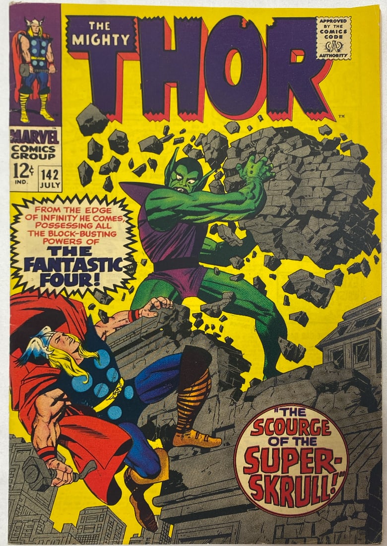 The Mighty Thor 142 Marvel Comic Book (1 of 8)