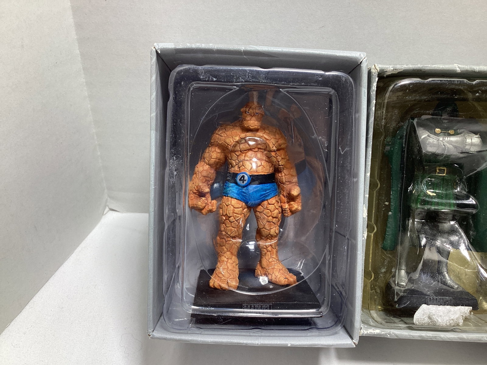 Six Eaglemoss Marvel Fantastic Four and Villains Diecast Models - 2