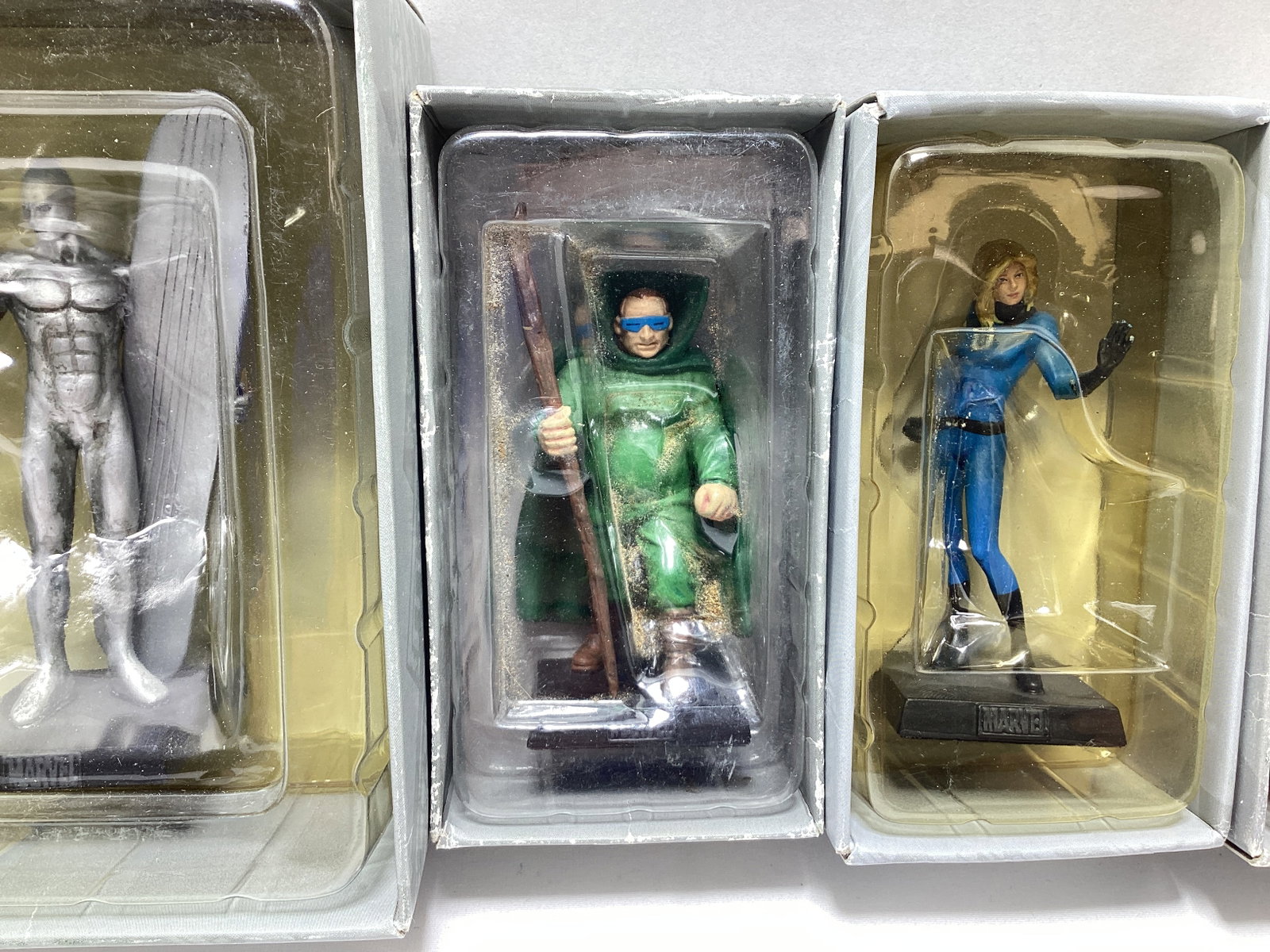 Six Eaglemoss Marvel Fantastic Four and Villains Diecast Models - 5
