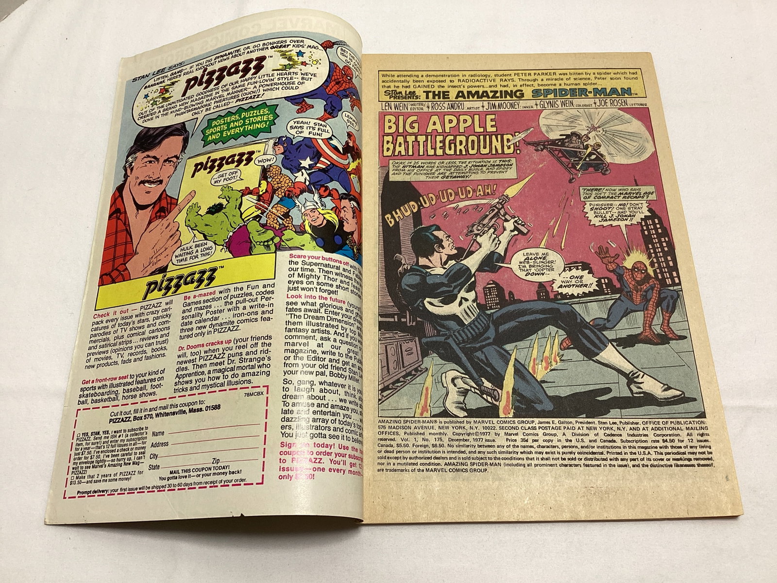 The Amazing Spider-Man 175 Marvel Comic Book - 6
