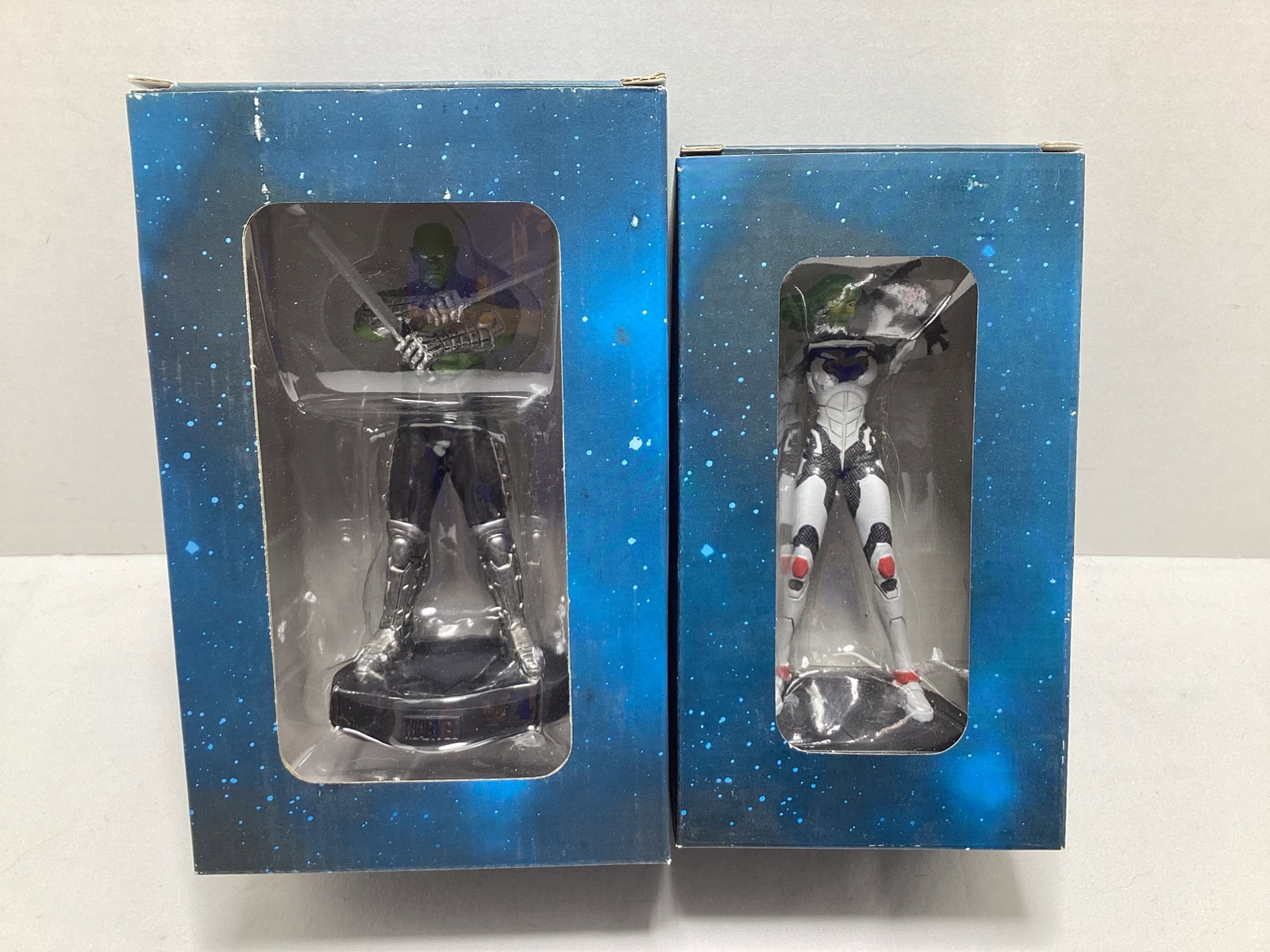 Eaglemoss Marvel Drax and Gamora Figures: .