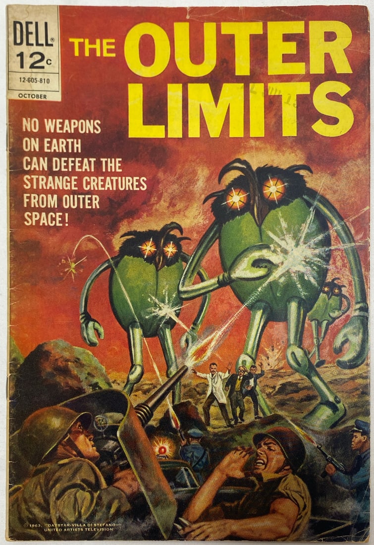 The Outer Limits 17 Dell Comic Book: 1968