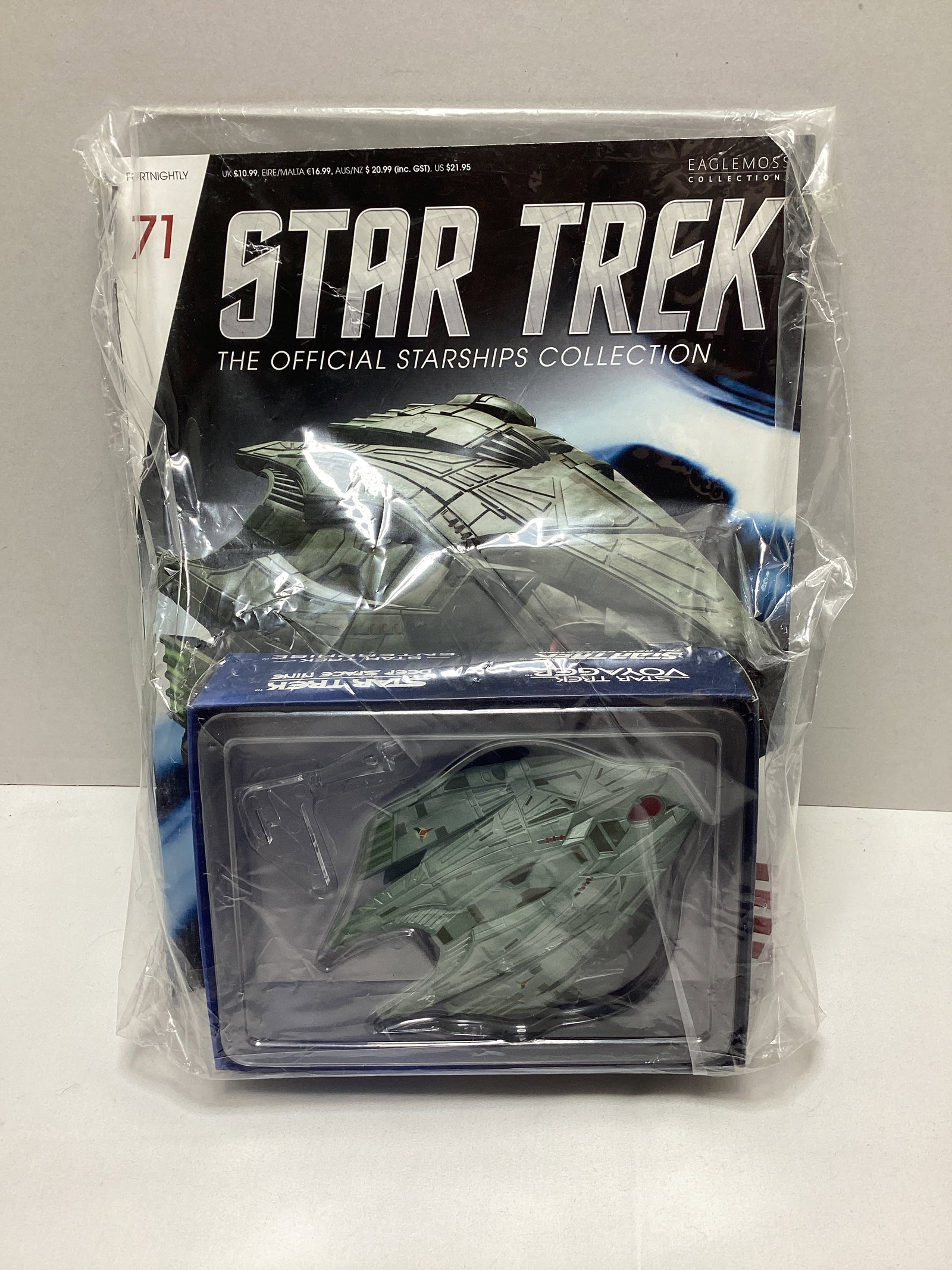 Four Sealed Eaglemoss Star Trek Diecast Starships with Magazines - 2