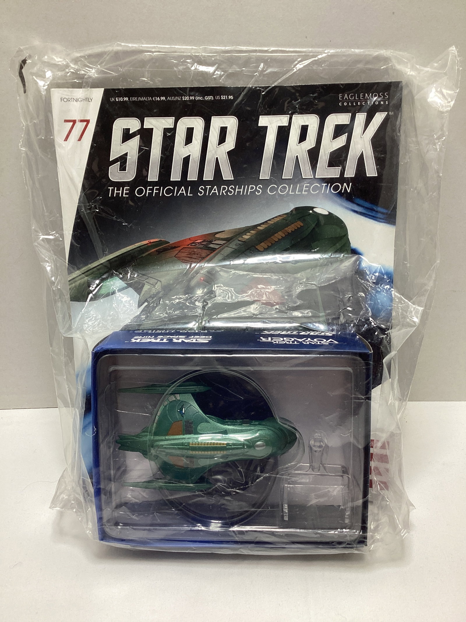 Four Sealed Eaglemoss Star Trek Diecast Starships with Magazines - 5
